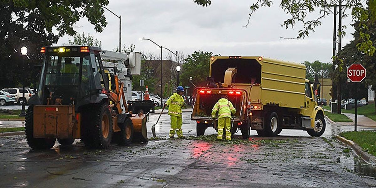 Tuesday storm knocks out power to many, downs trees and branches