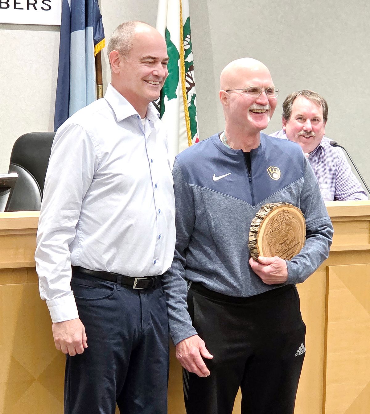 Image for Scott Knoebel honored for volunteer work as part of new Parks and Rec ...