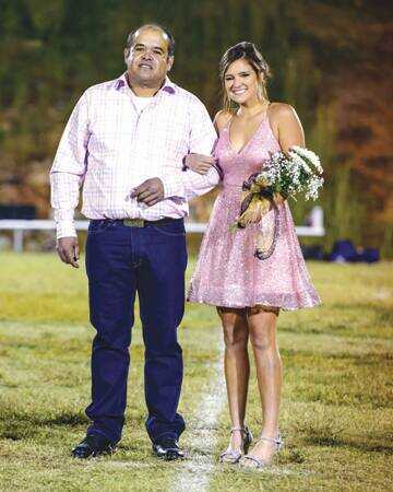 Queen Olivia Reigns At DHS Football Homecoming