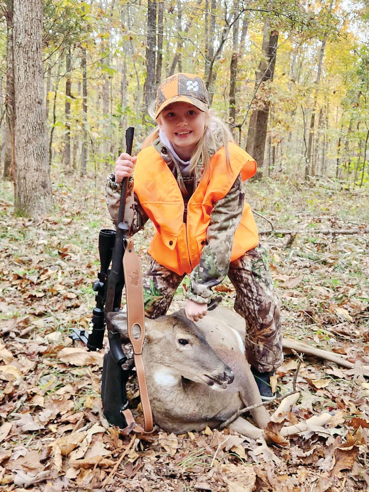 Patterson Harvests Her First Deer