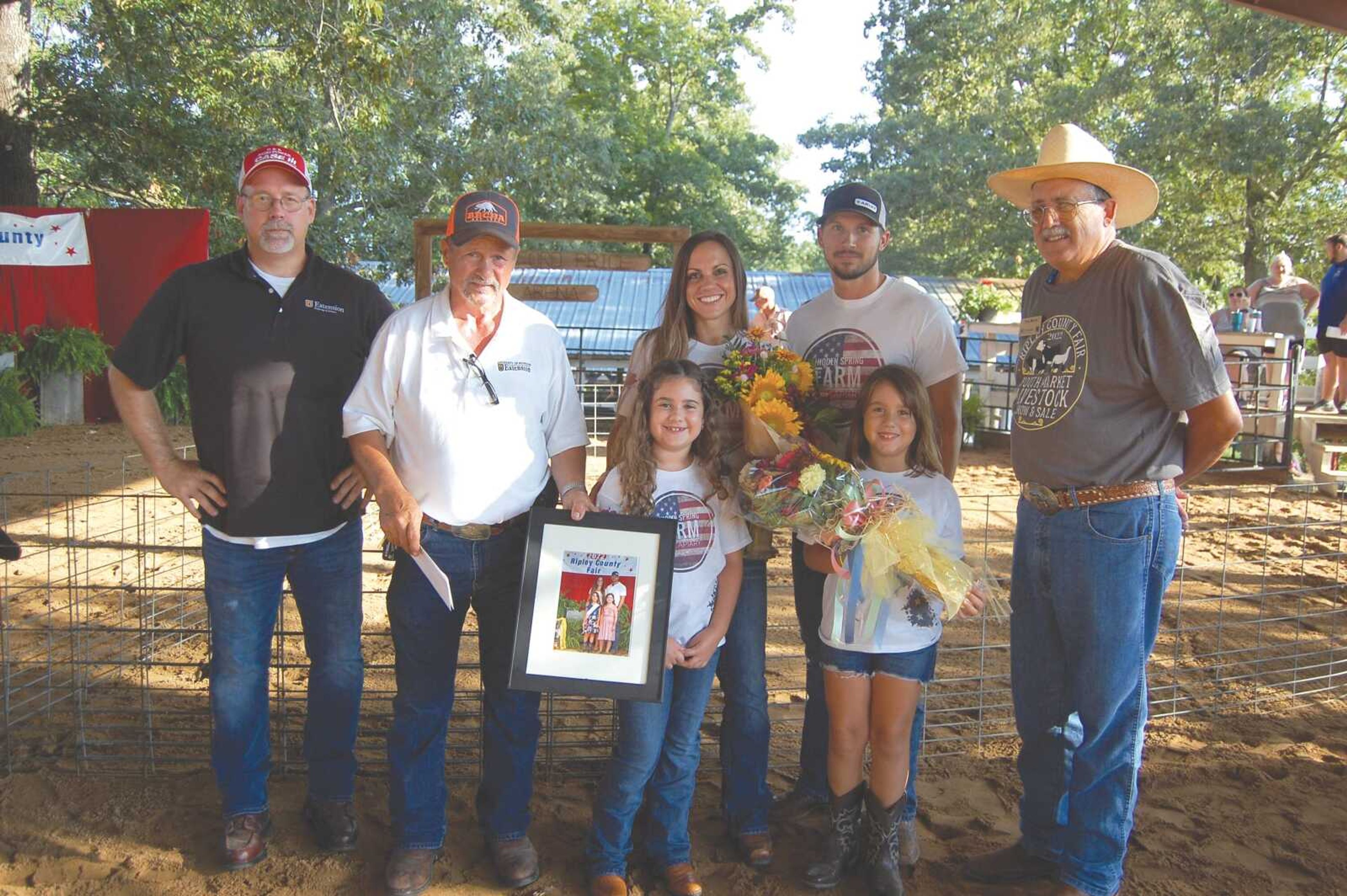 Ripley County Farm Family Recognized At Fair