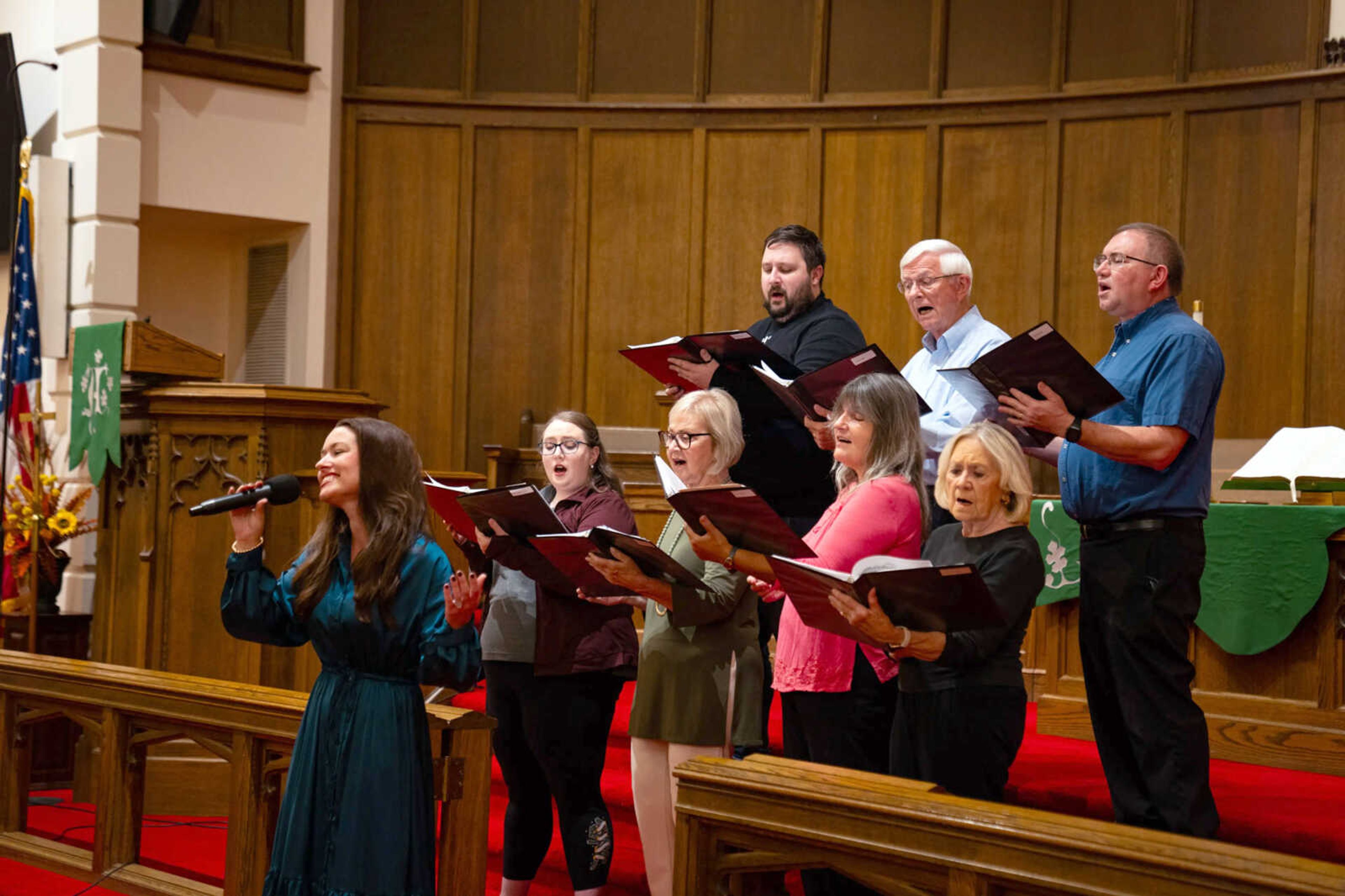 Methodists Practices Mike Dumey unites 125 vocalists for ‘A Night of Music and Pr...
