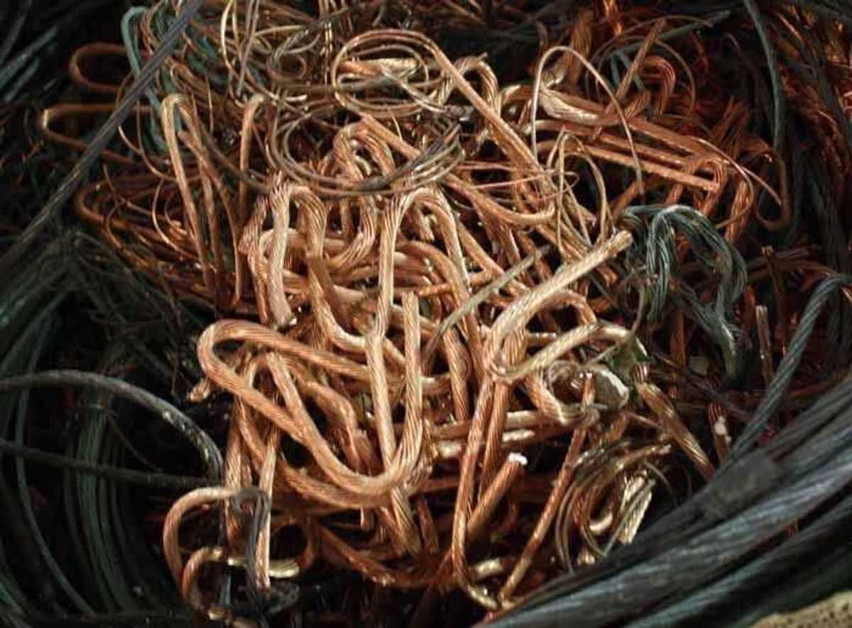 Copper theft continuing problem in county