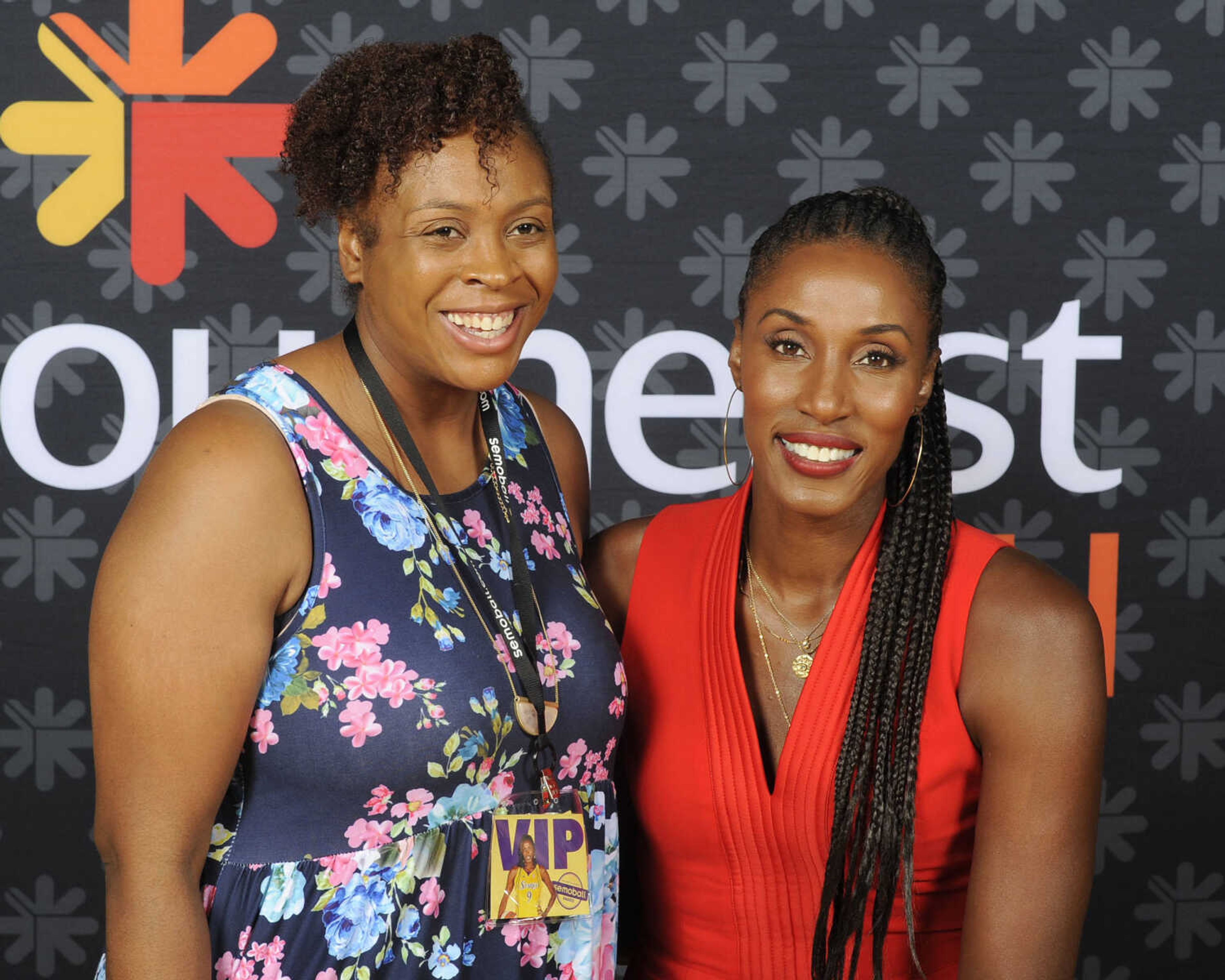 VIP reception with Lisa Leslie before the Semoball Awards show Saturday, July 14, 2018 at the River Campus.