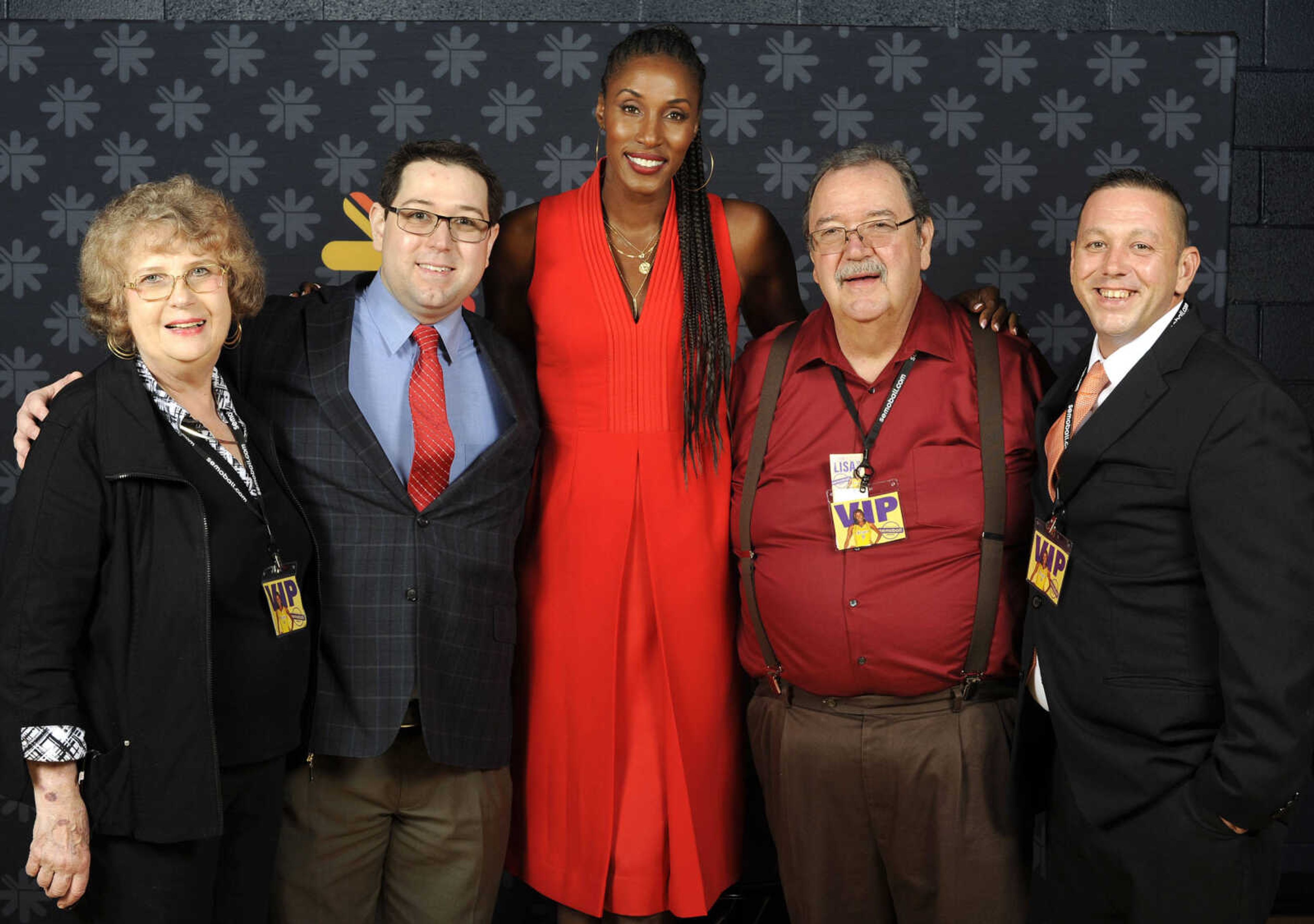 VIP reception with Lisa Leslie before the Semoball Awards show Saturday, July 14, 2018 at the River Campus.