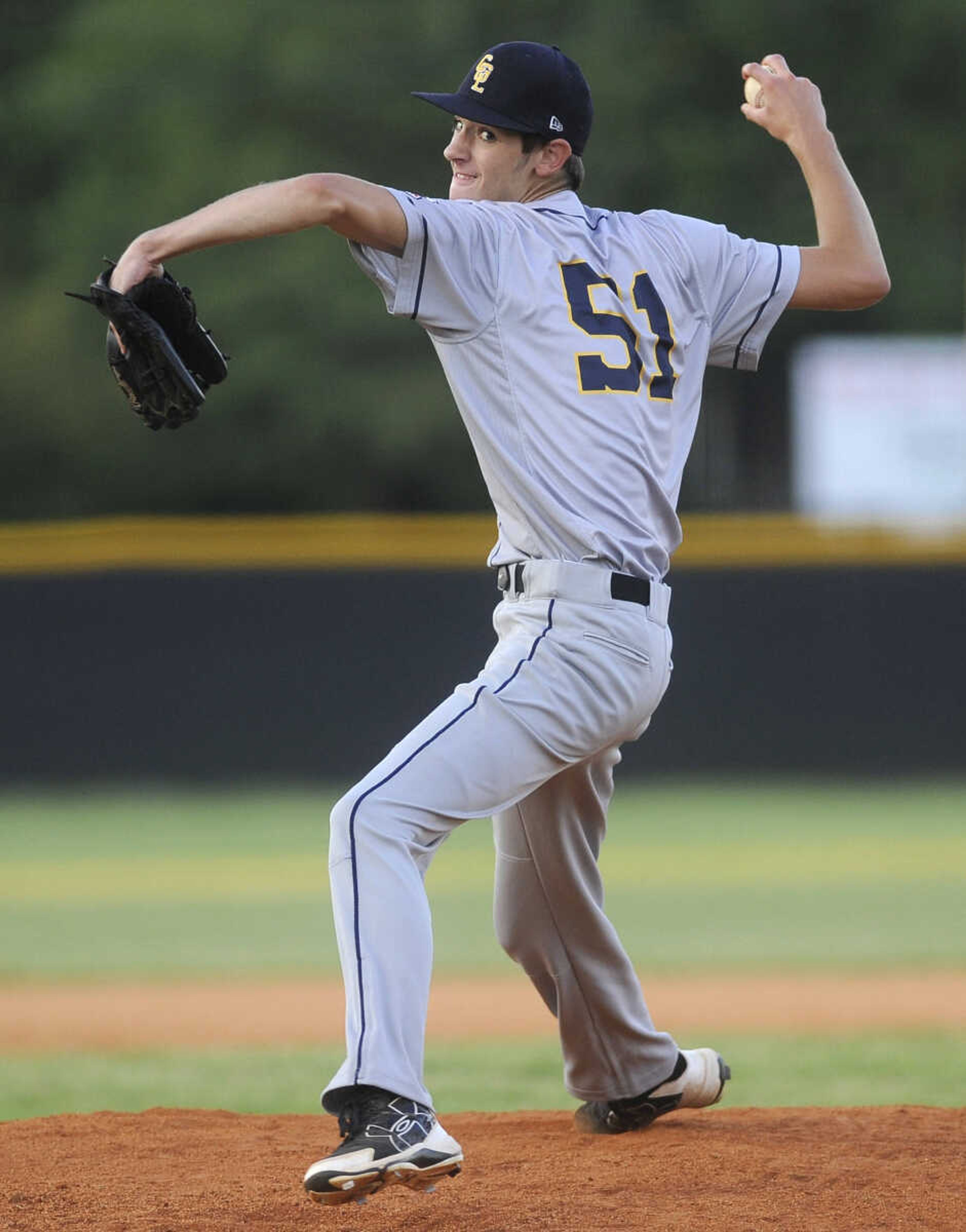 Senior Legion District Tournament semifinal - Cape Girardeau Post 63 vs. Jackson Post 158