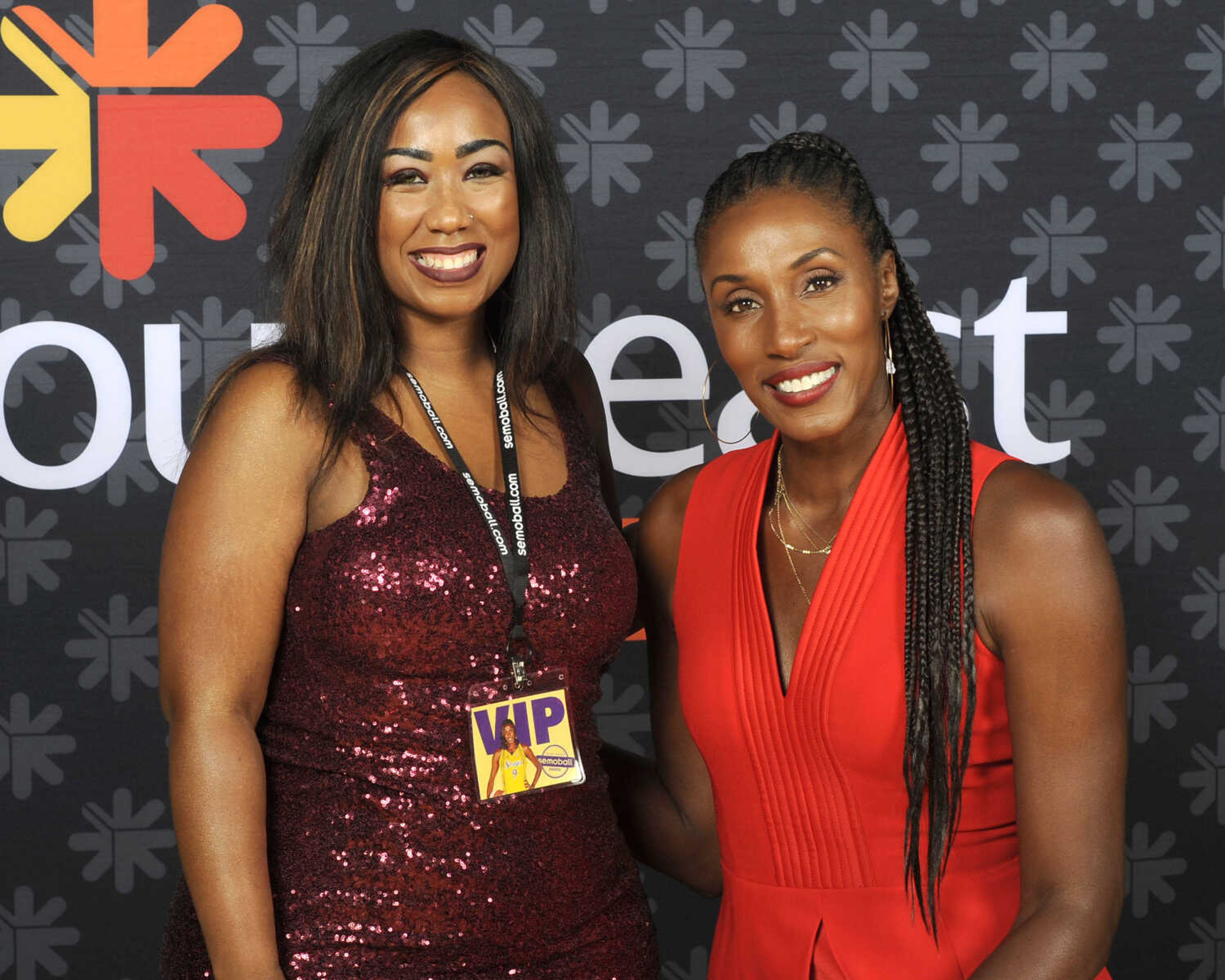 VIP reception with Lisa Leslie before the Semoball Awards show Saturday, July 14, 2018 at the River Campus.