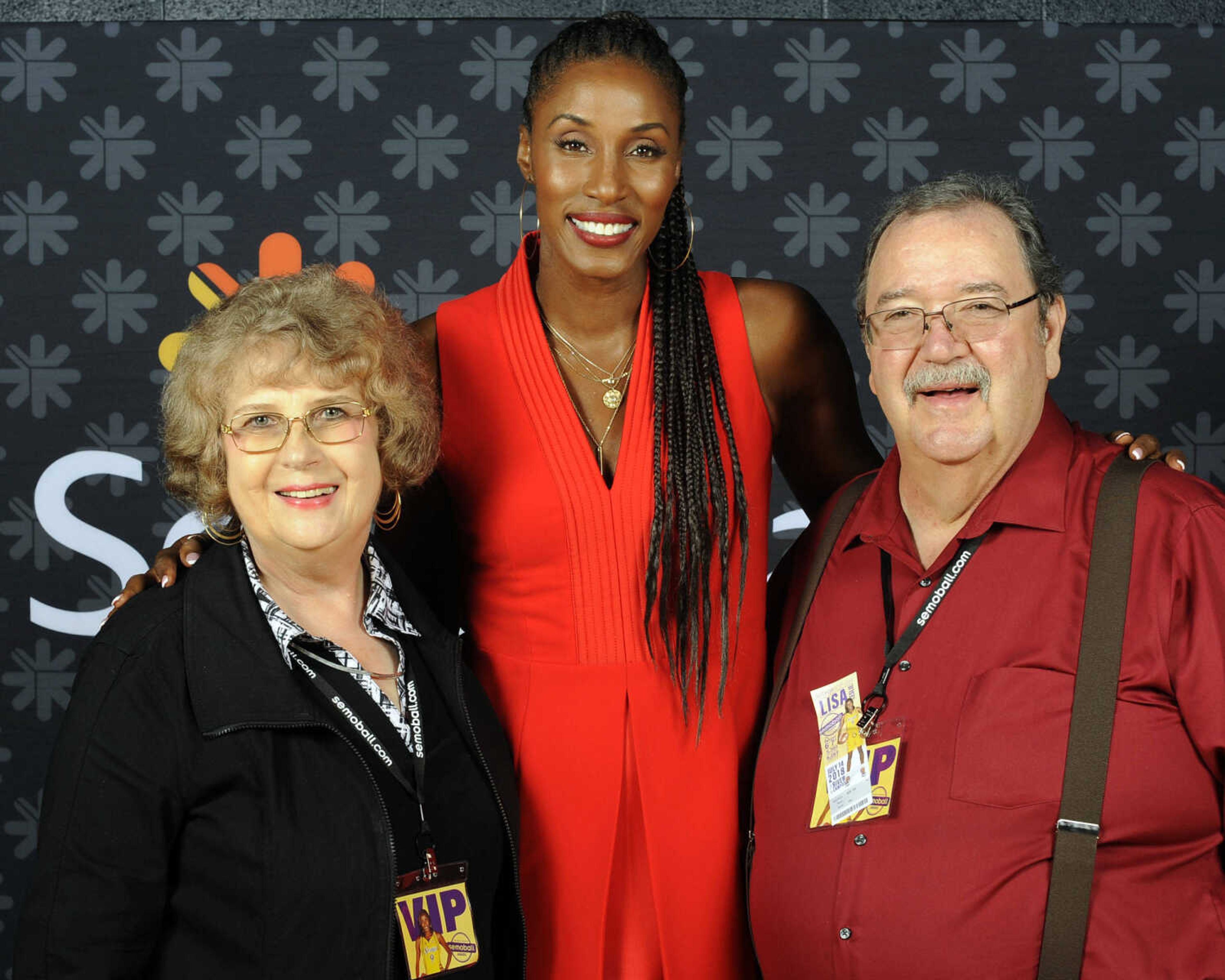 VIP reception with Lisa Leslie before the Semoball Awards show Saturday, July 14, 2018 at the River Campus.