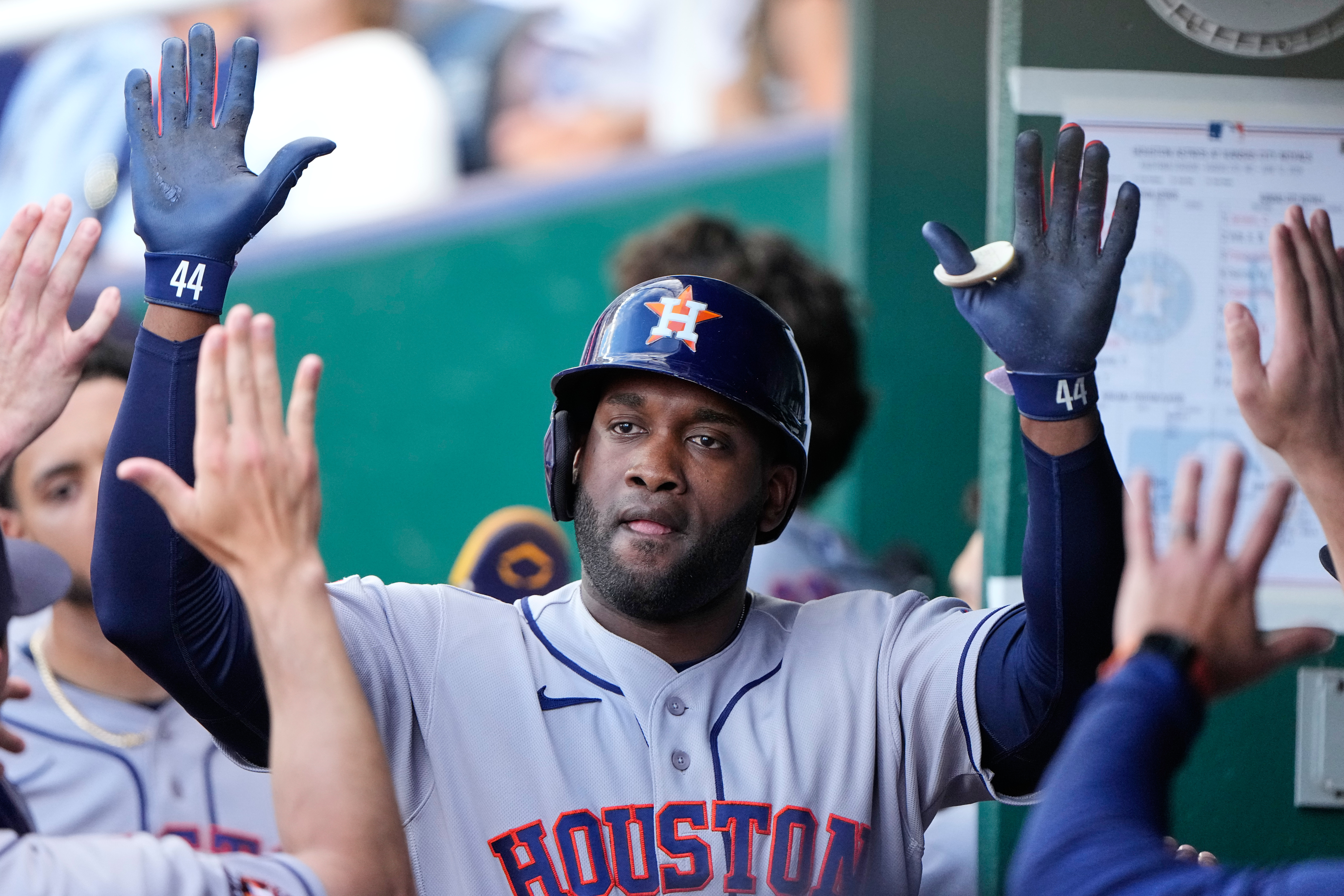 Astros slugger Yordan Alvarez becomes 1st MLB player to hit