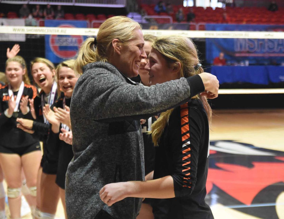 Veteran volleyball coach Hoffman elected to hall of fame