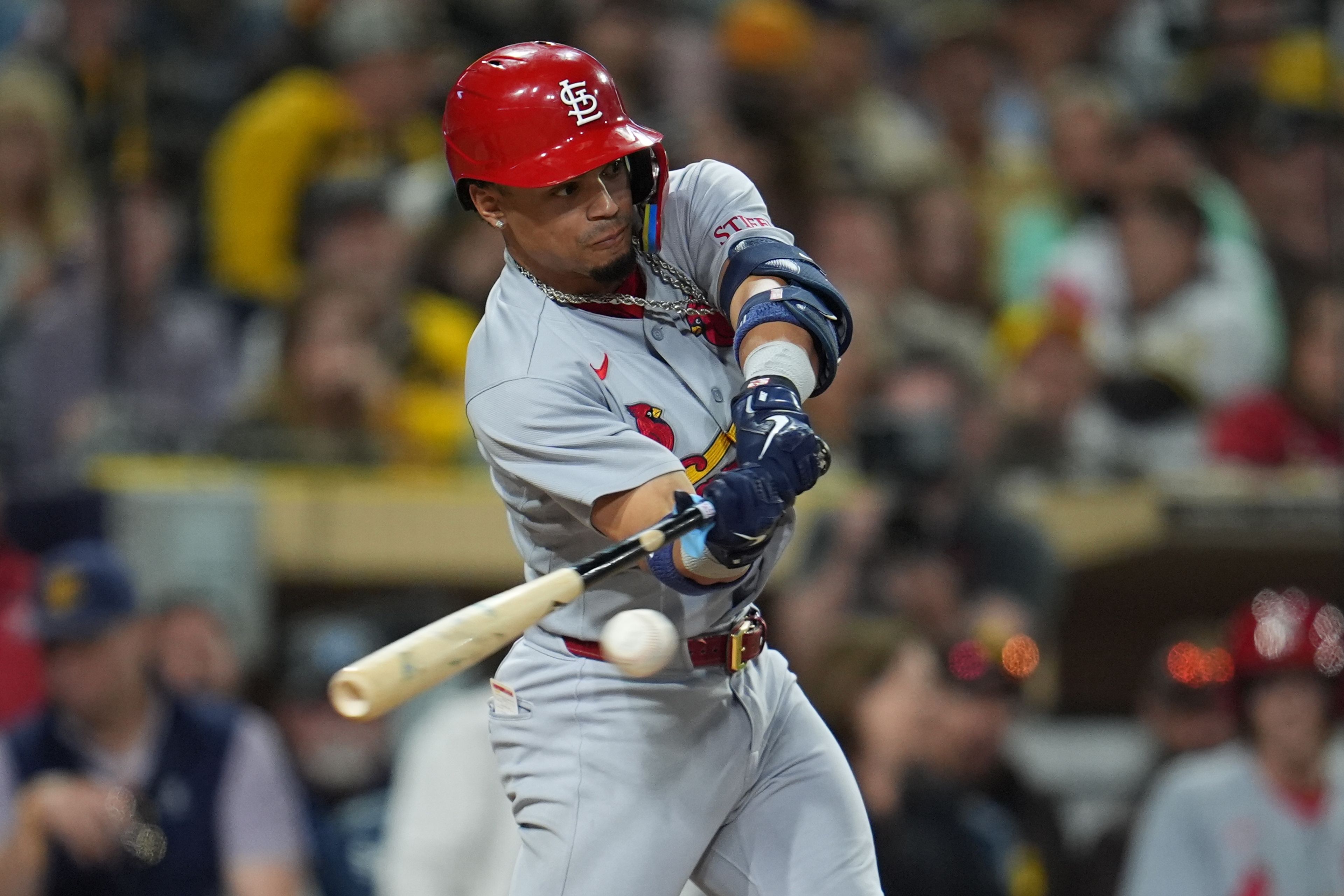 Jordan Walker scores go-ahead run on Masyn Winn's triple in ...
