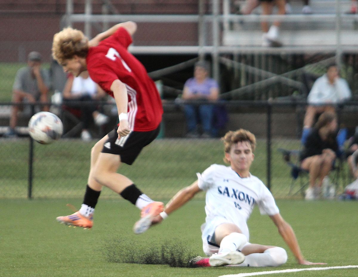 Jackson scores three second-half goals to beat Saxony Luther...