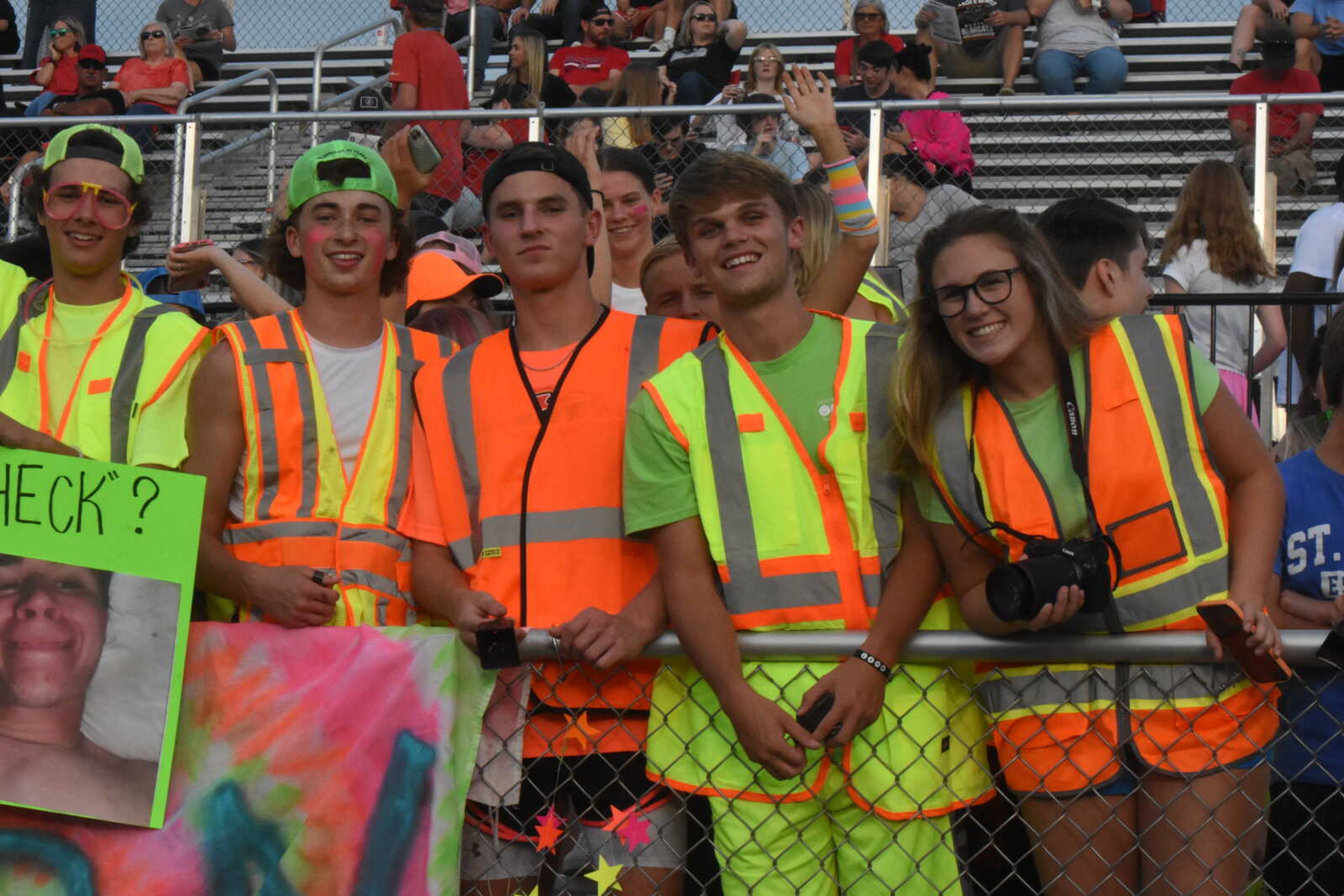 The Dexter students body section.