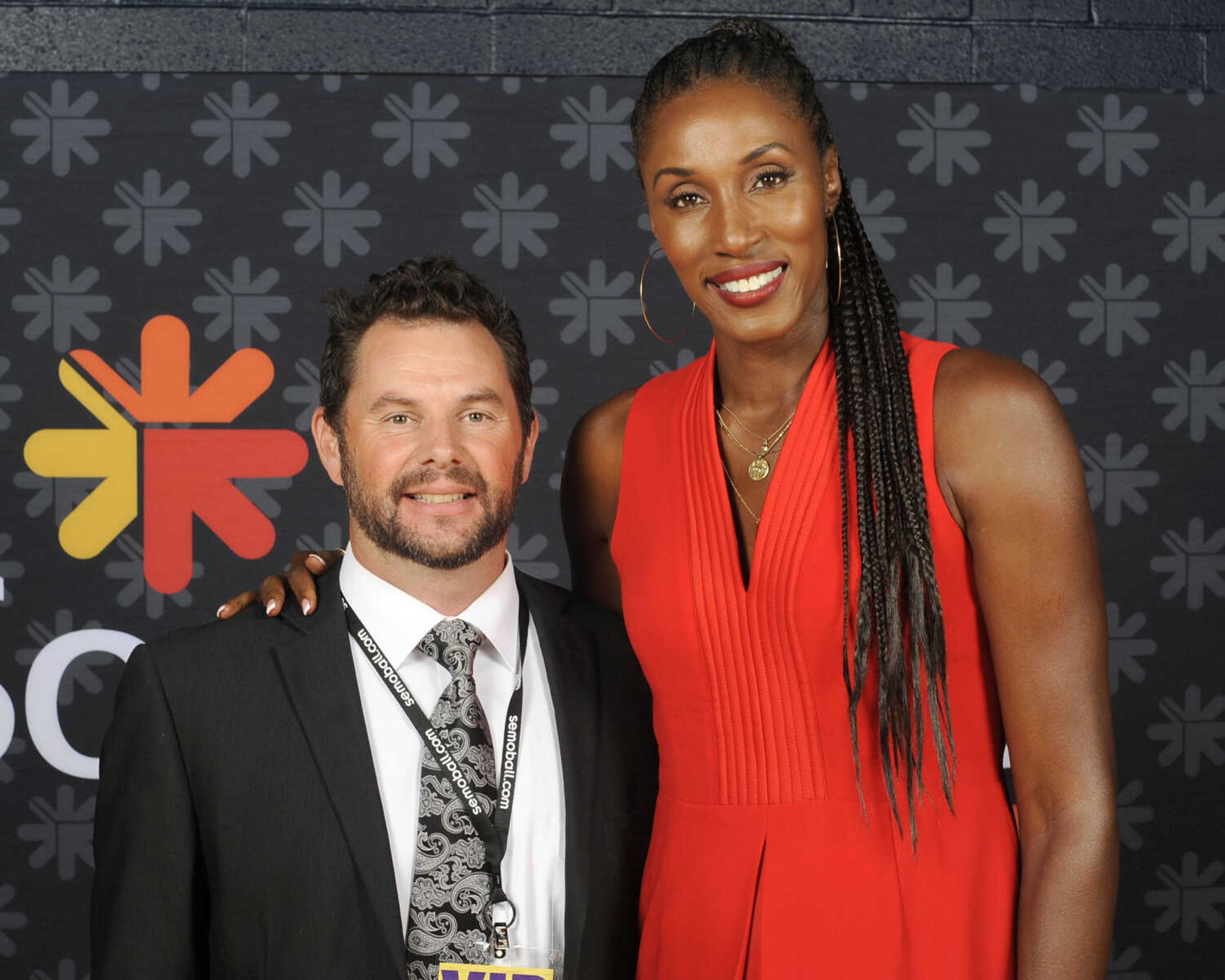 VIP reception with Lisa Leslie before the Semoball Awards show Saturday, July 14, 2018 at the River Campus.