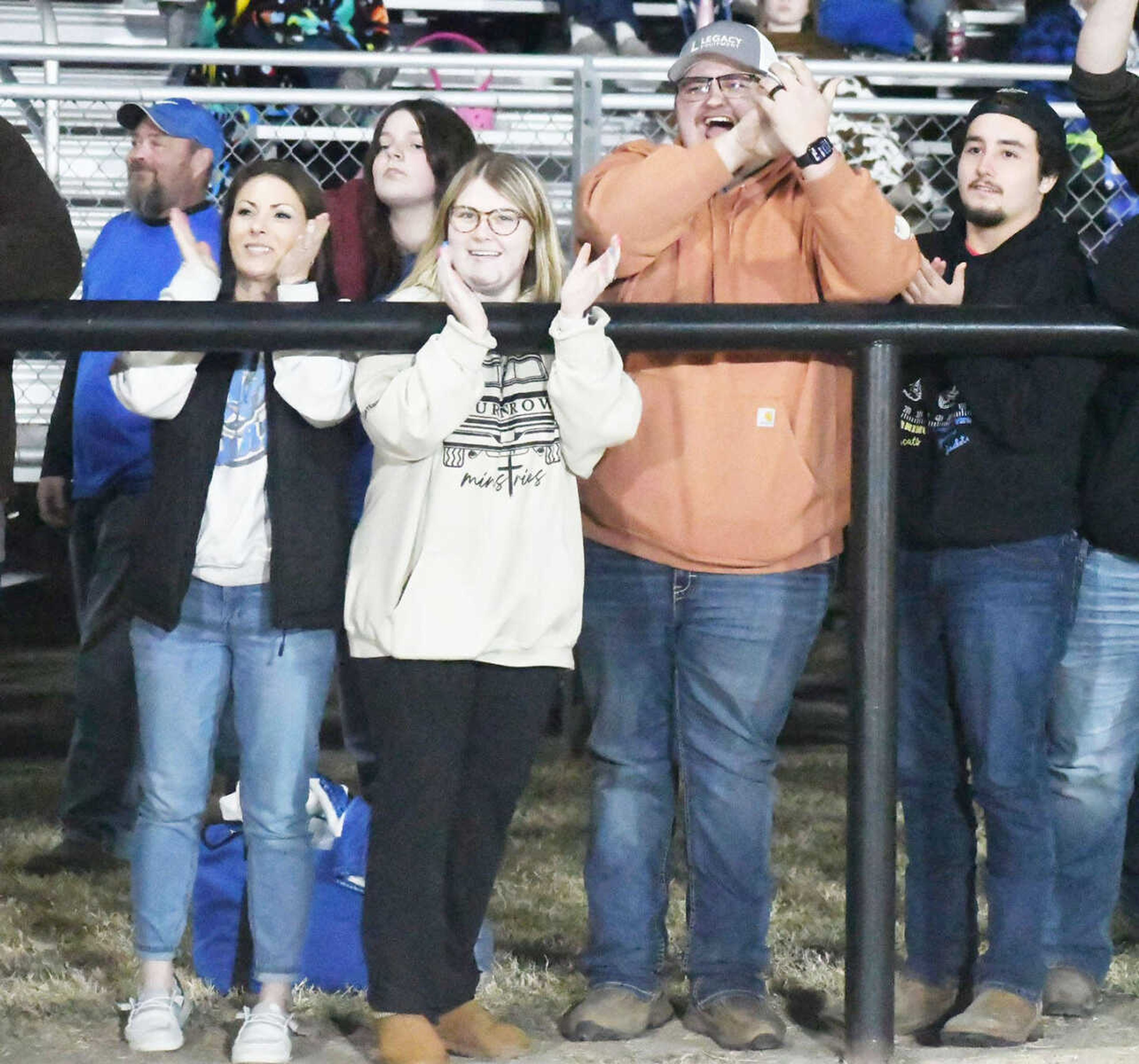 The Rector community has rallied around football, said high school athletic director and principal Nathan Henderson, as evidenced by Friday’s standing-room only crowd.  