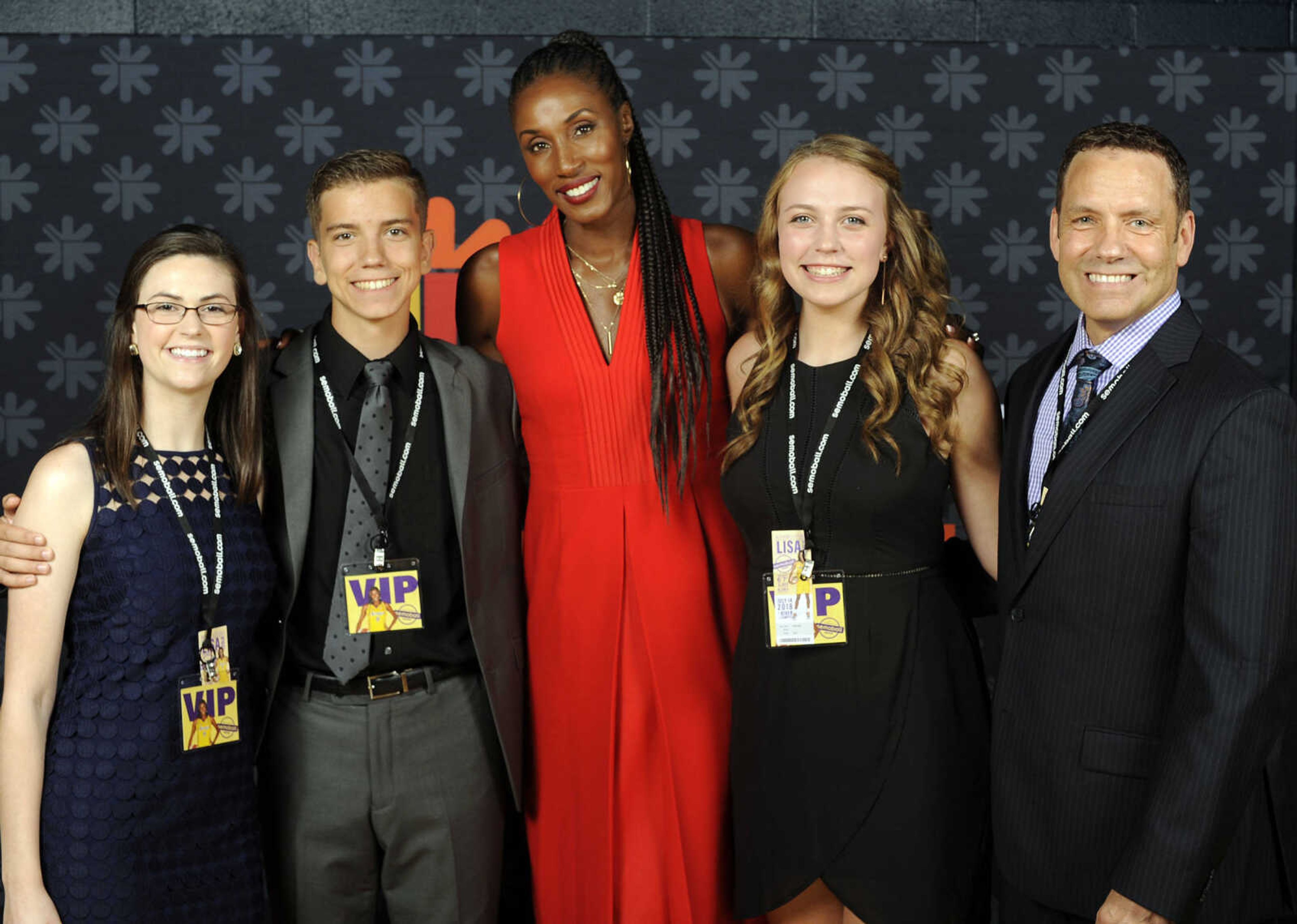 VIP reception with Lisa Leslie before the Semoball Awards show Saturday, July 14, 2018 at the River Campus.