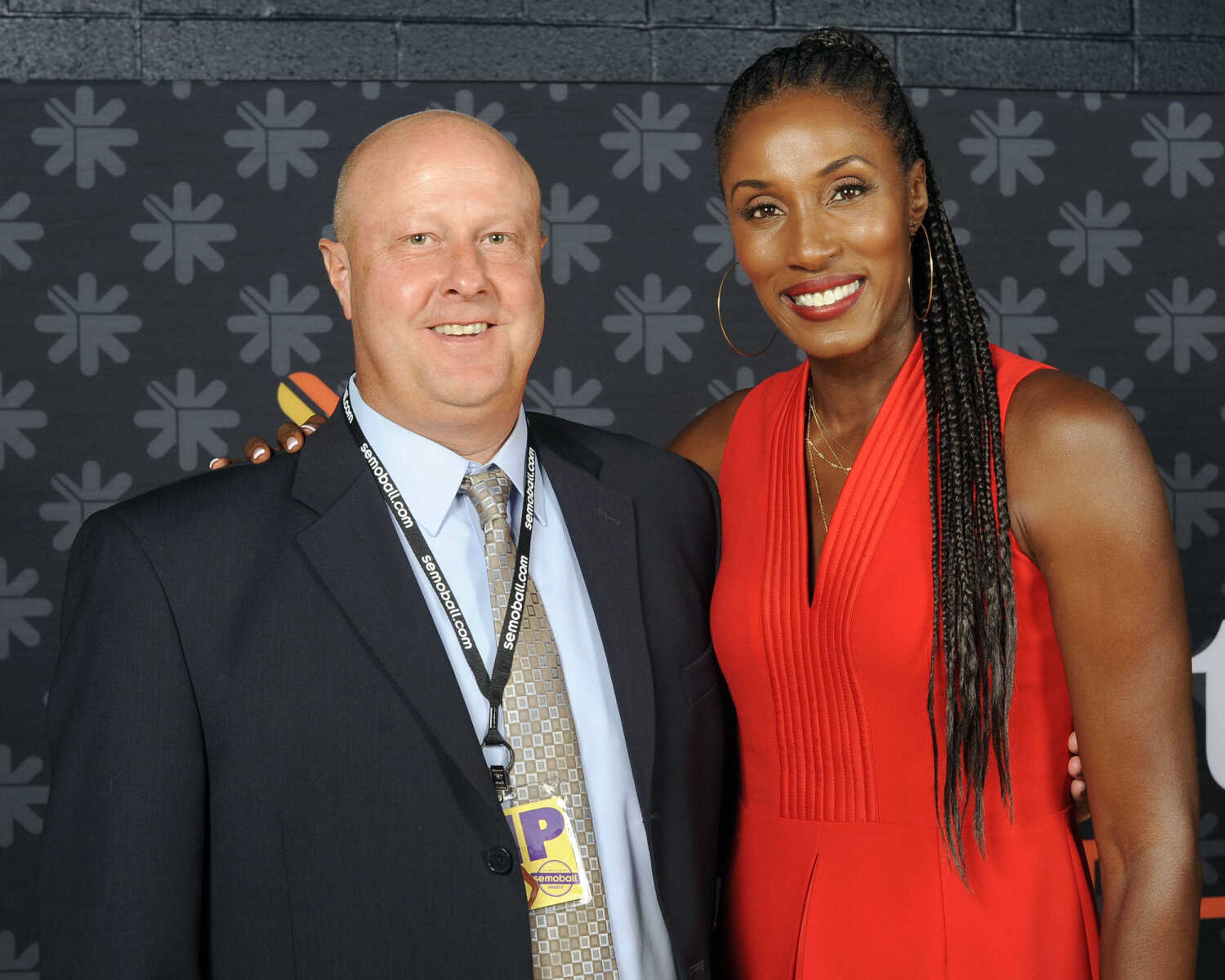 VIP reception with Lisa Leslie before the Semoball Awards show Saturday, July 14, 2018 at the River Campus.