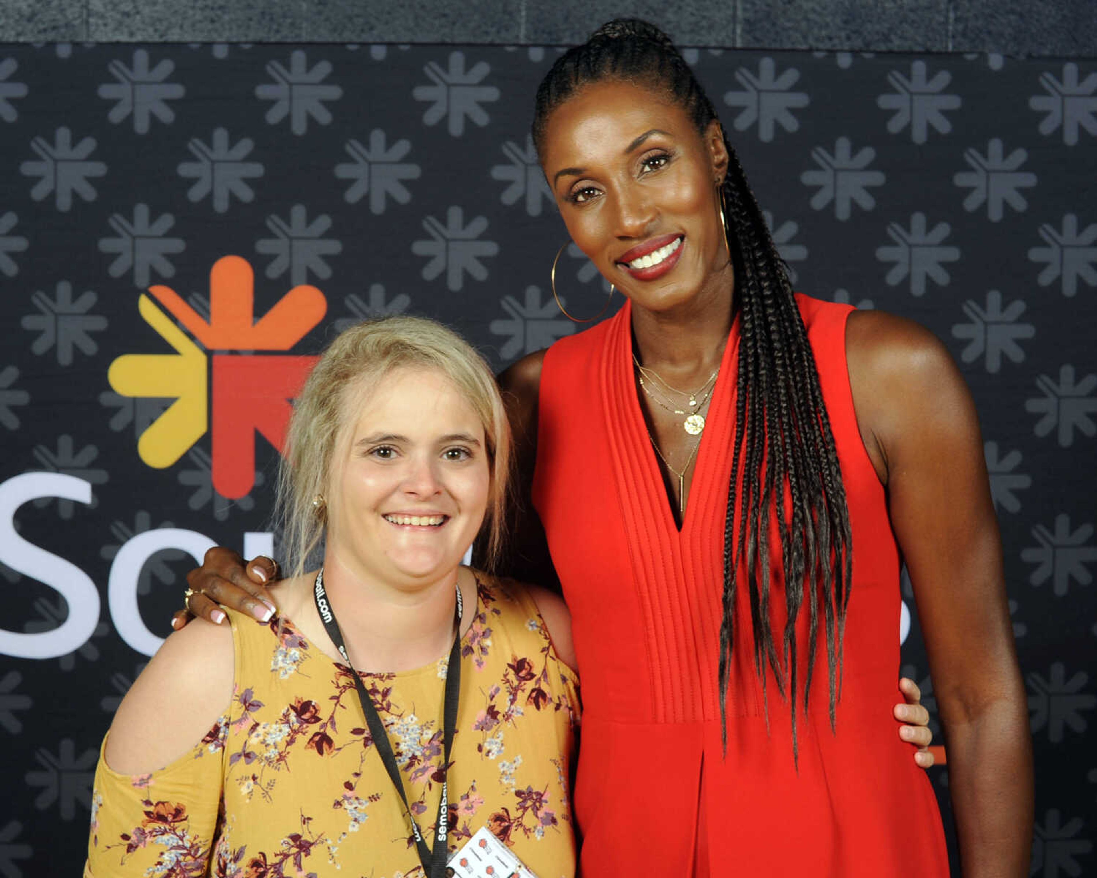 VIP reception with Lisa Leslie before the Semoball Awards show Saturday, July 14, 2018 at the River Campus.