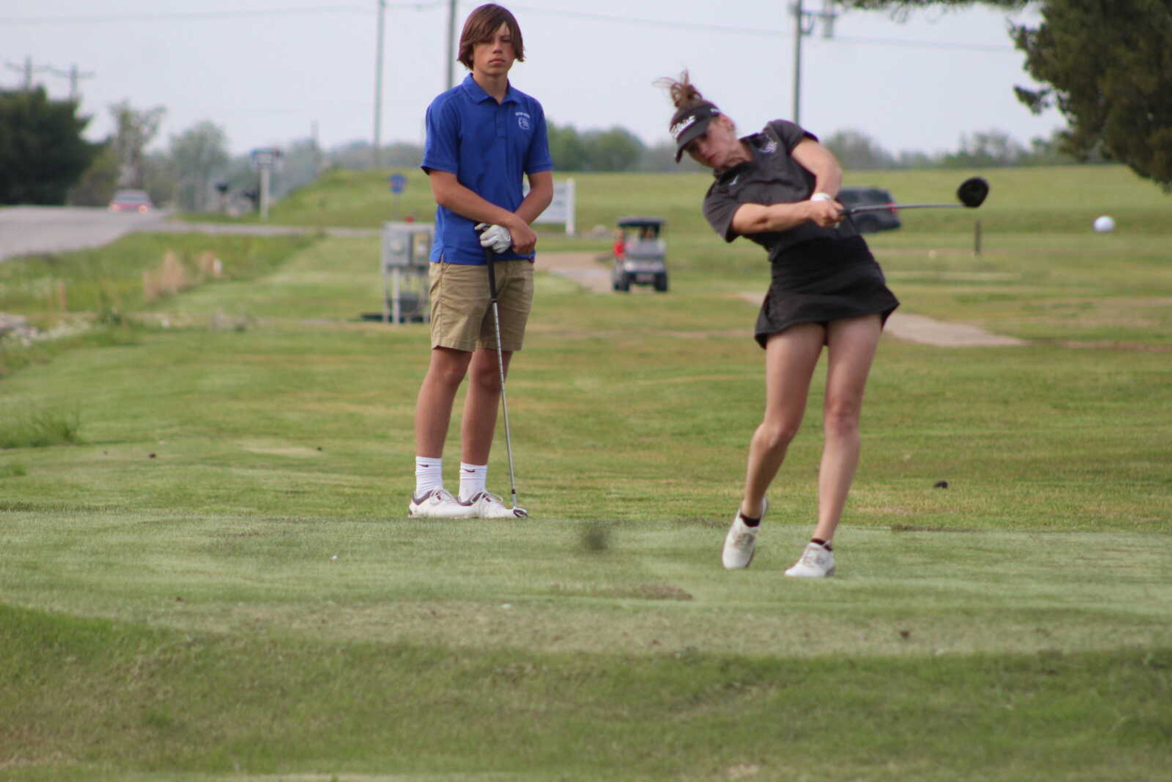 Three teamgolf match at Dexter