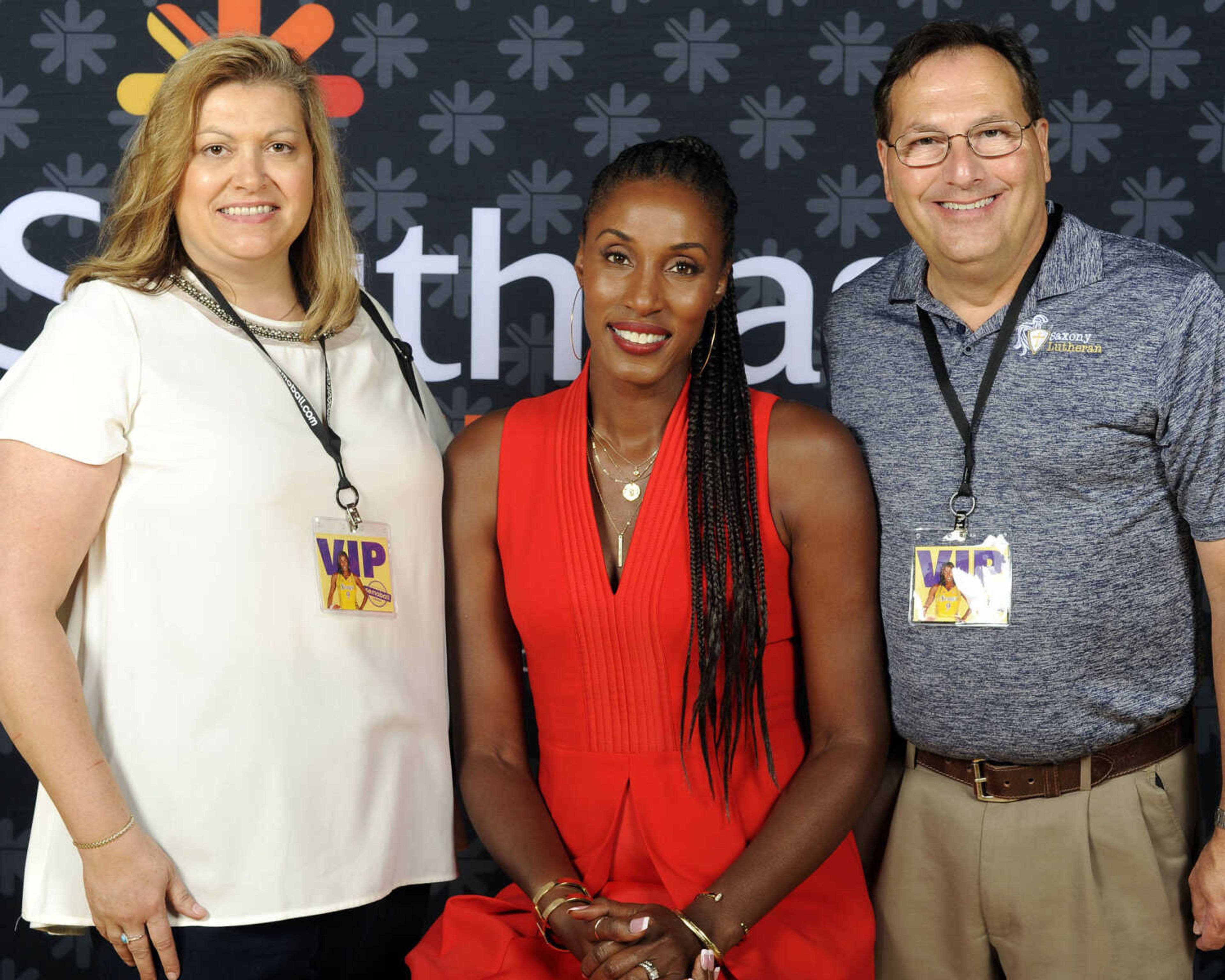 VIP reception with Lisa Leslie before the Semoball Awards show Saturday, July 14, 2018 at the River Campus.