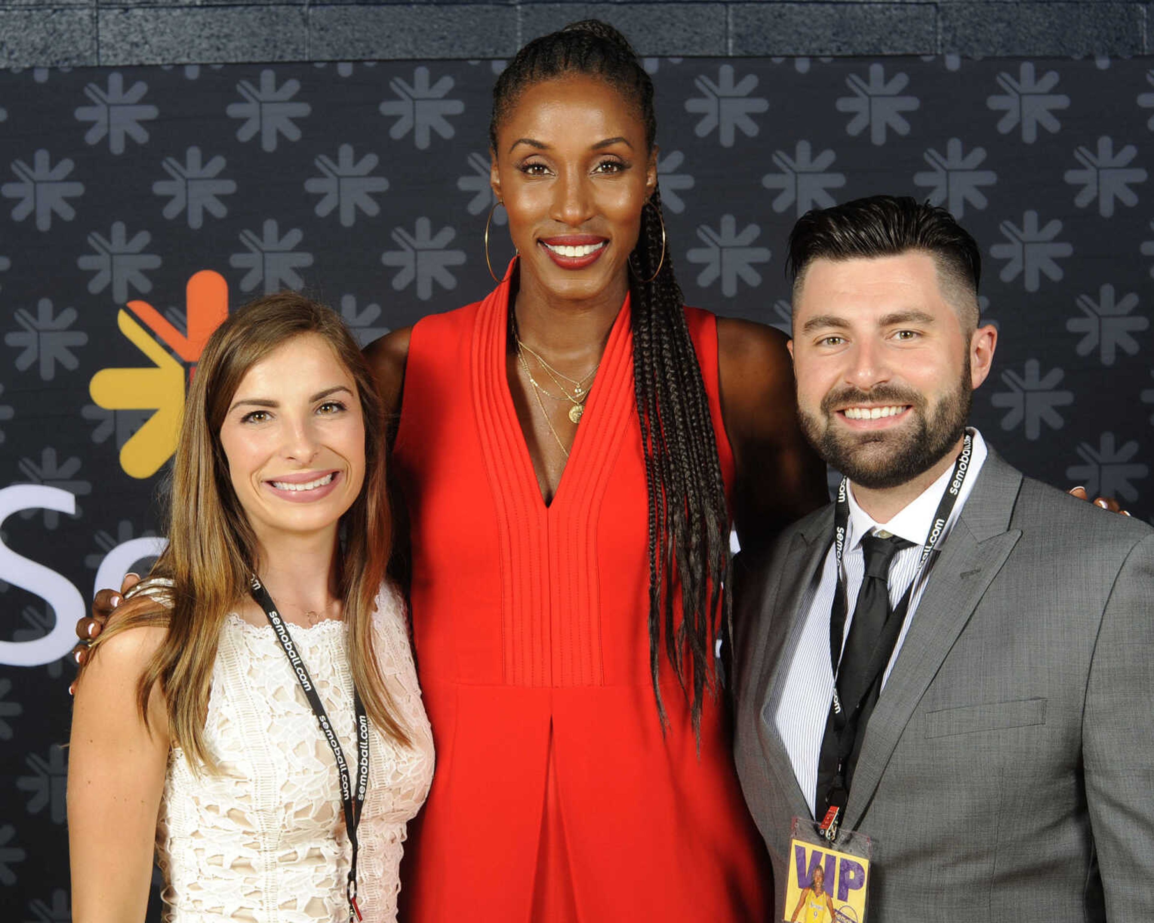 VIP reception with Lisa Leslie before the Semoball Awards show Saturday, July 14, 2018 at the River Campus.