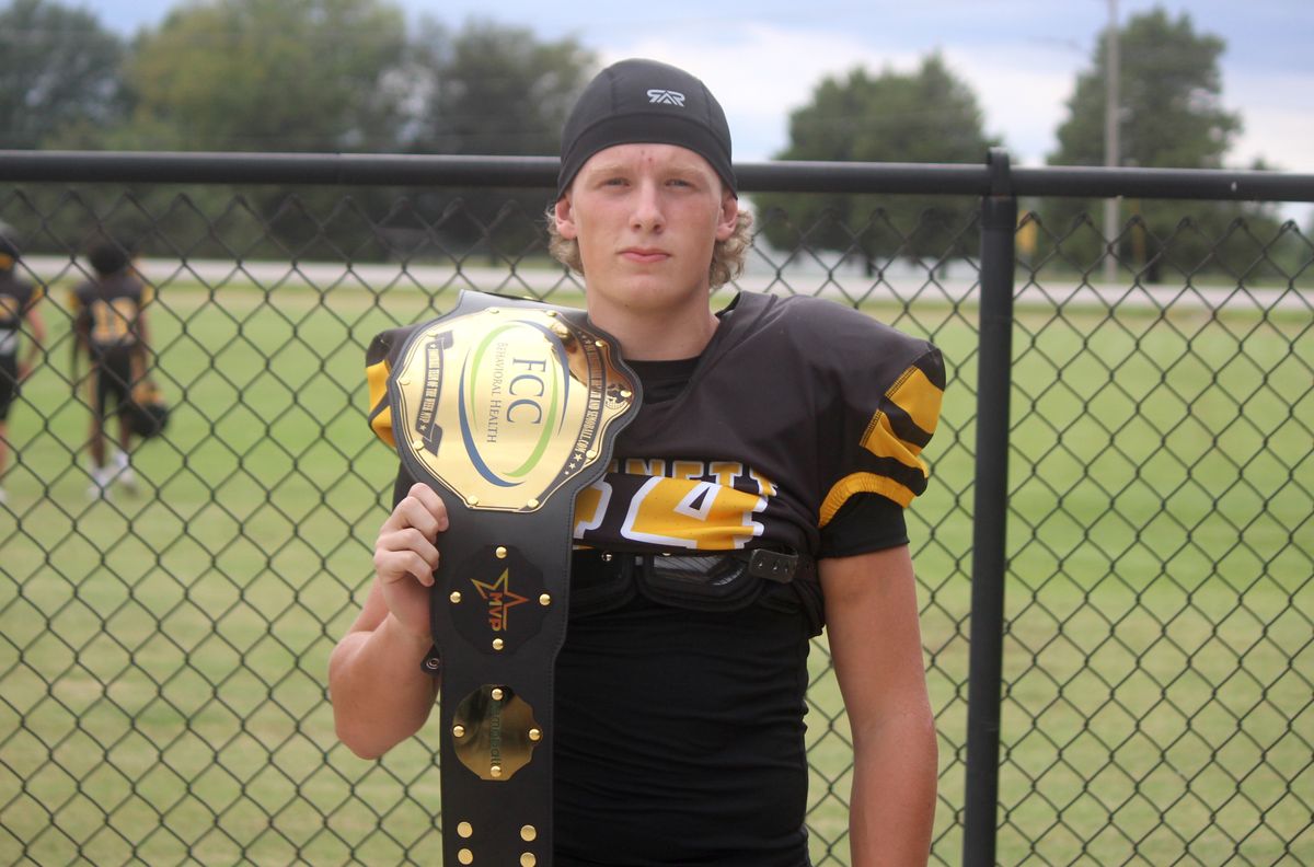 The Belt is back: Semoball Football MVP Belt, sponsored by R...