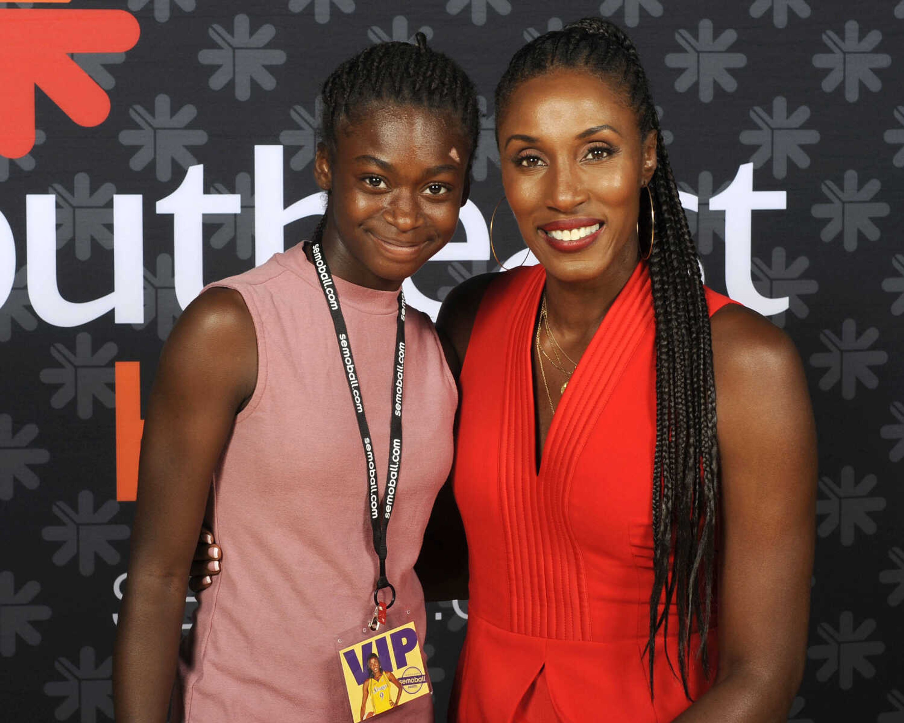 VIP reception with Lisa Leslie before the Semoball Awards show Saturday, July 14, 2018 at the River Campus.