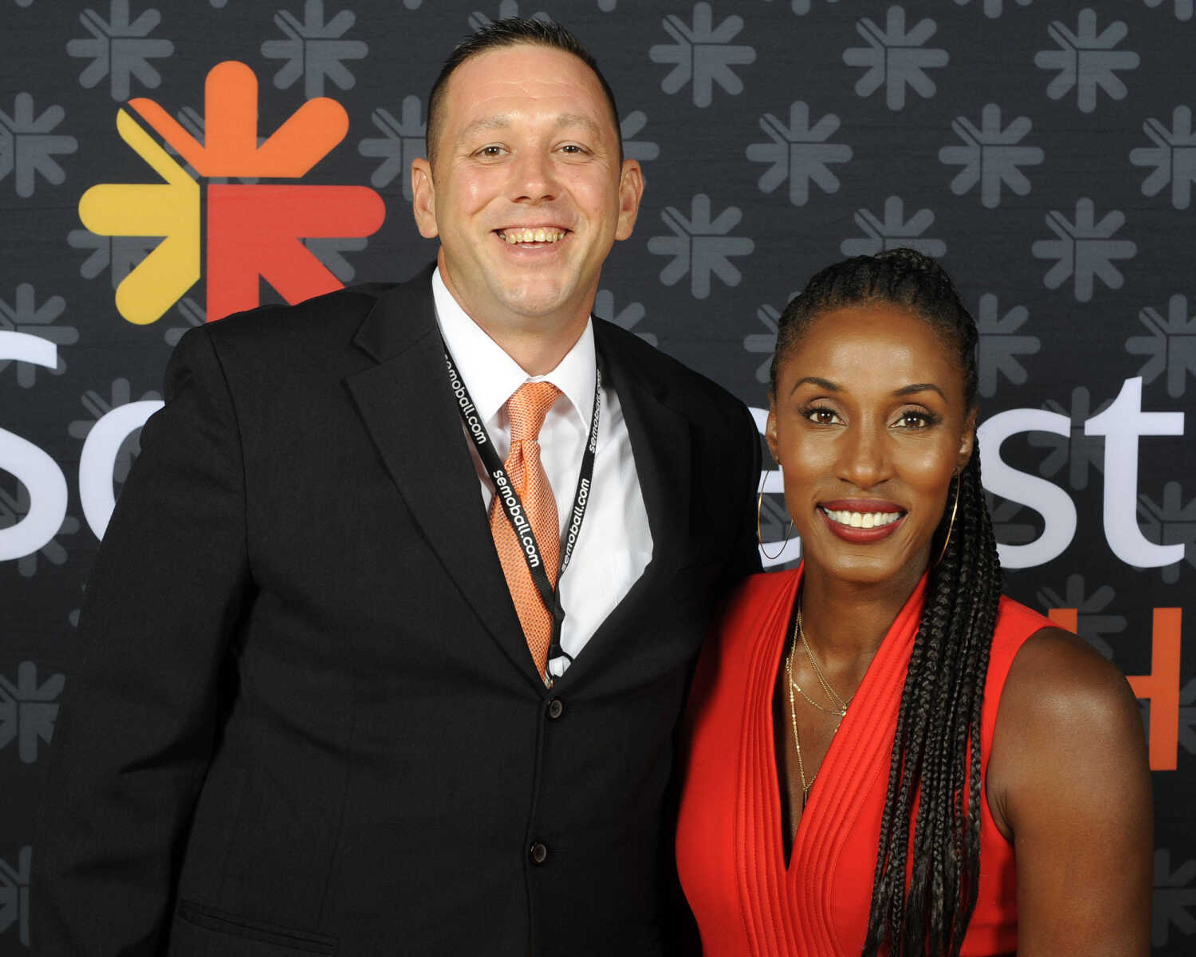 VIP reception with Lisa Leslie before the Semoball Awards show Saturday, July 14, 2018 at the River Campus.