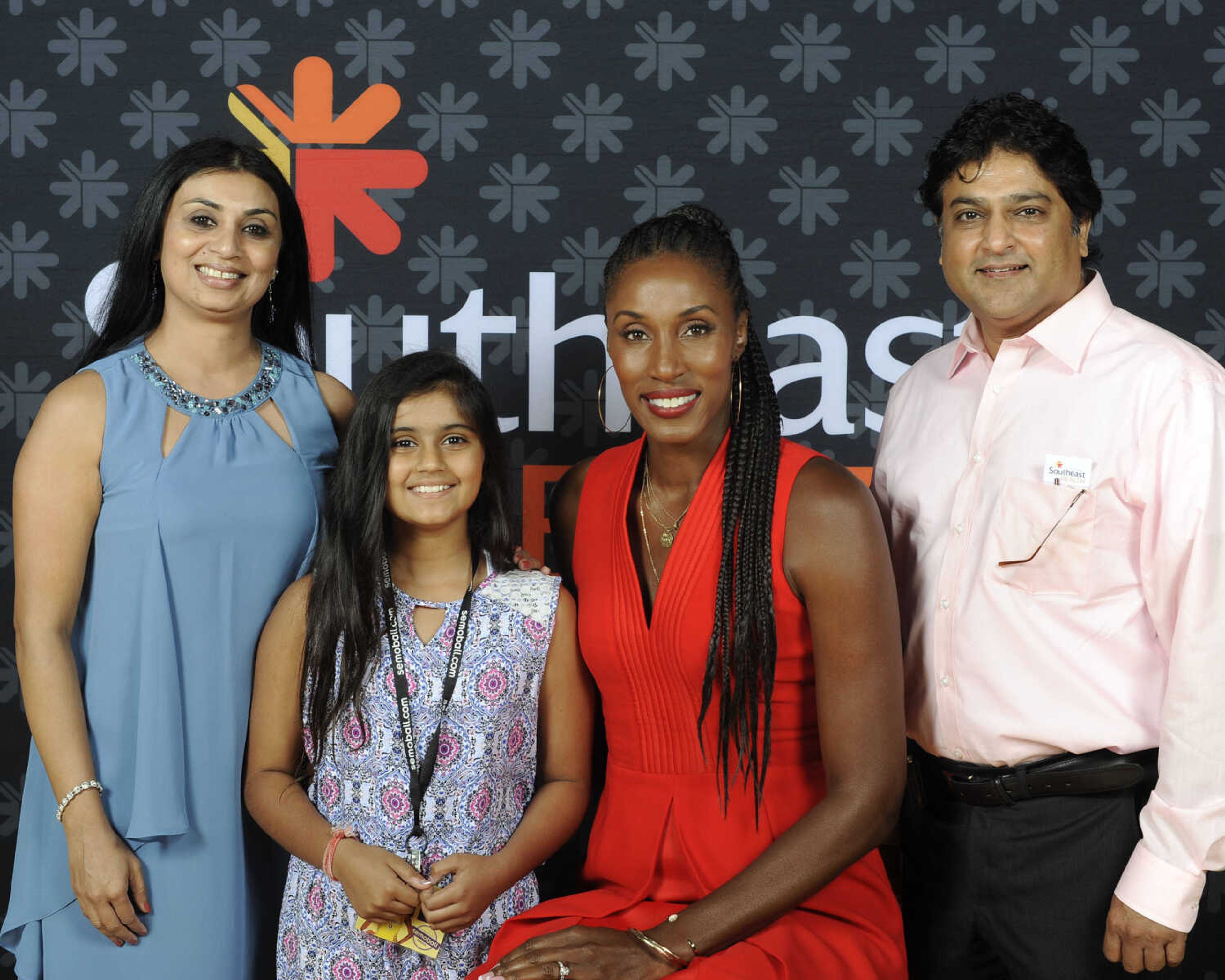 VIP reception with Lisa Leslie before the Semoball Awards show Saturday, July 14, 2018 at the River Campus.