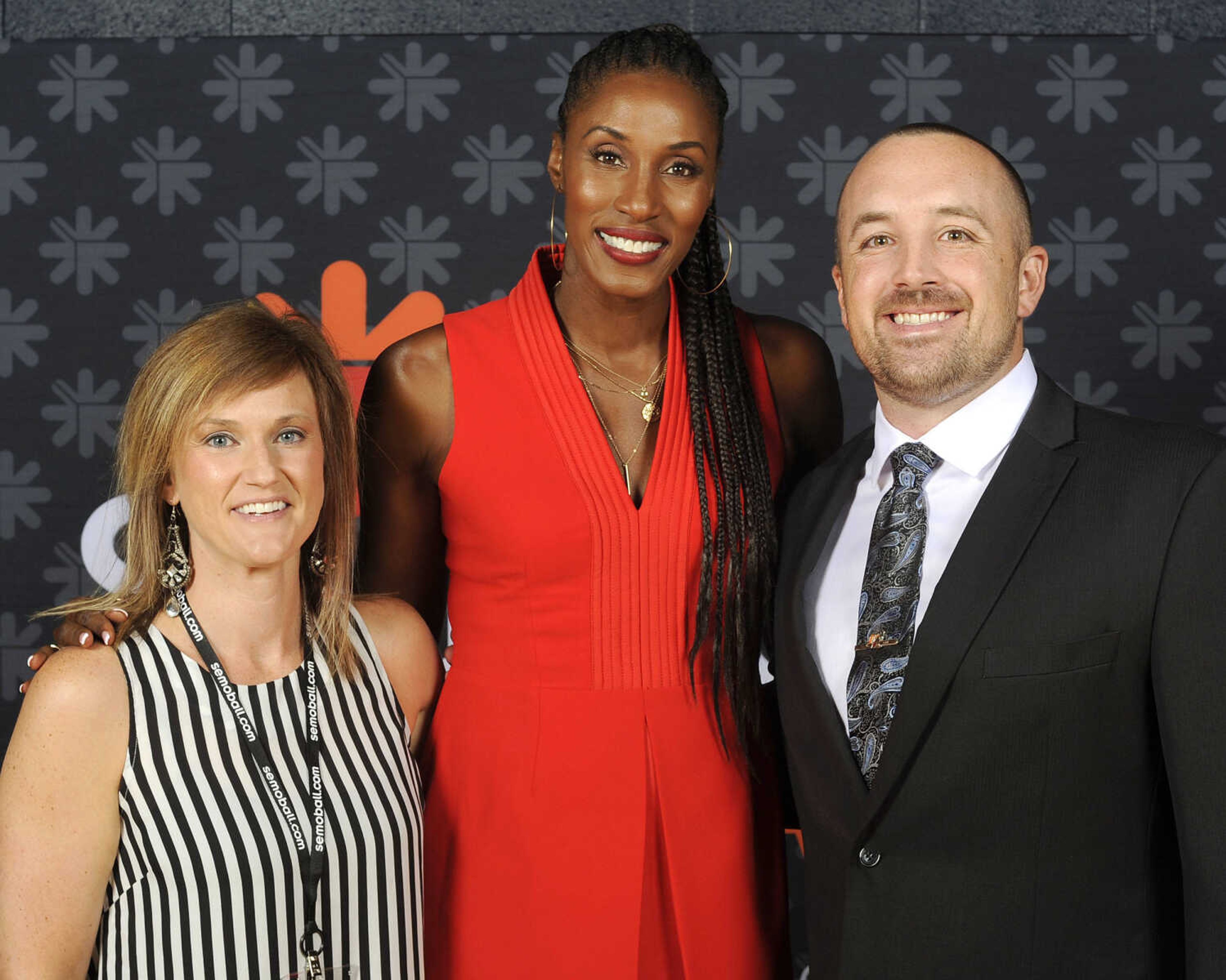 VIP reception with Lisa Leslie before the Semoball Awards show Saturday, July 14, 2018 at the River Campus.