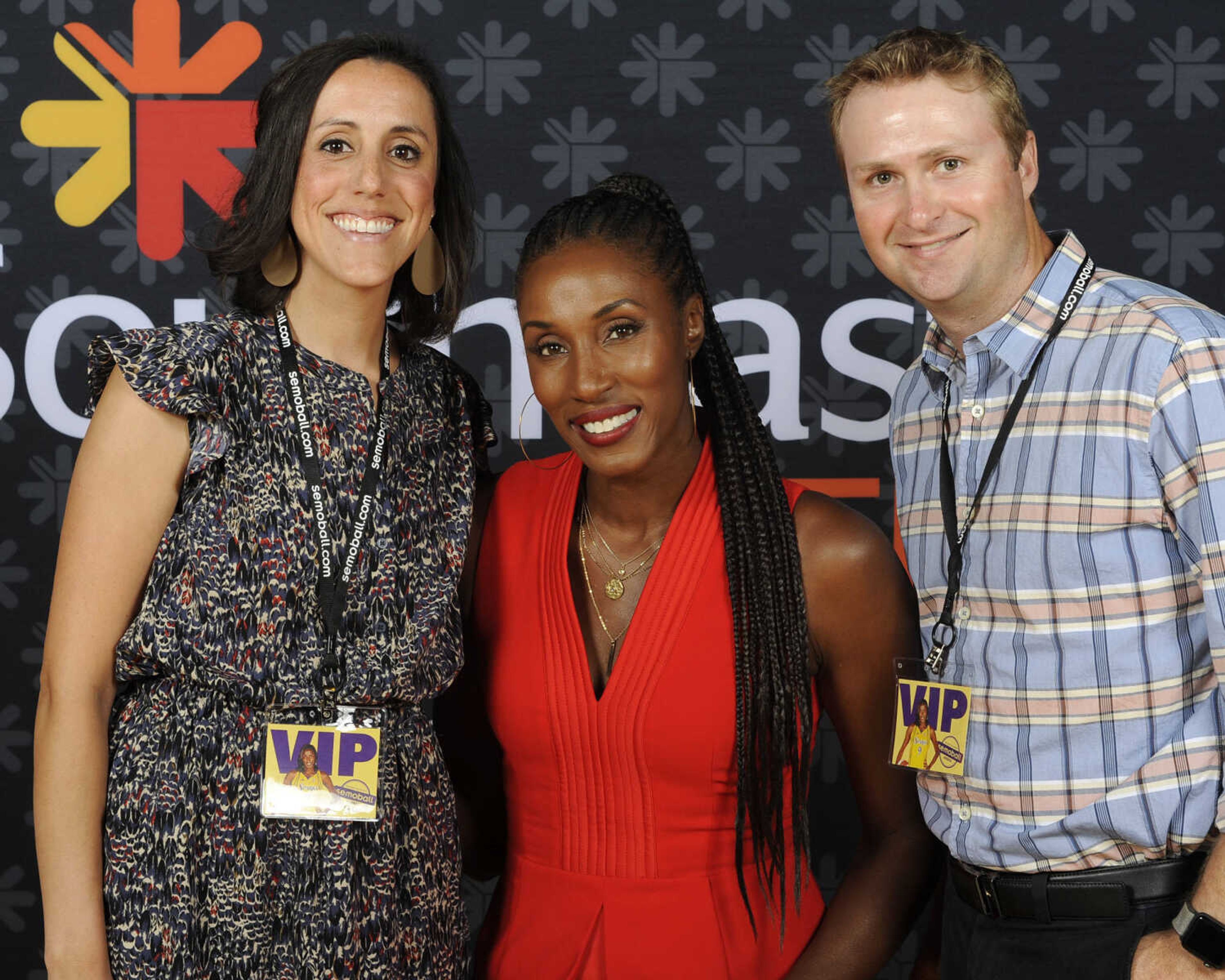 VIP reception with Lisa Leslie before the Semoball Awards show Saturday, July 14, 2018 at the River Campus.