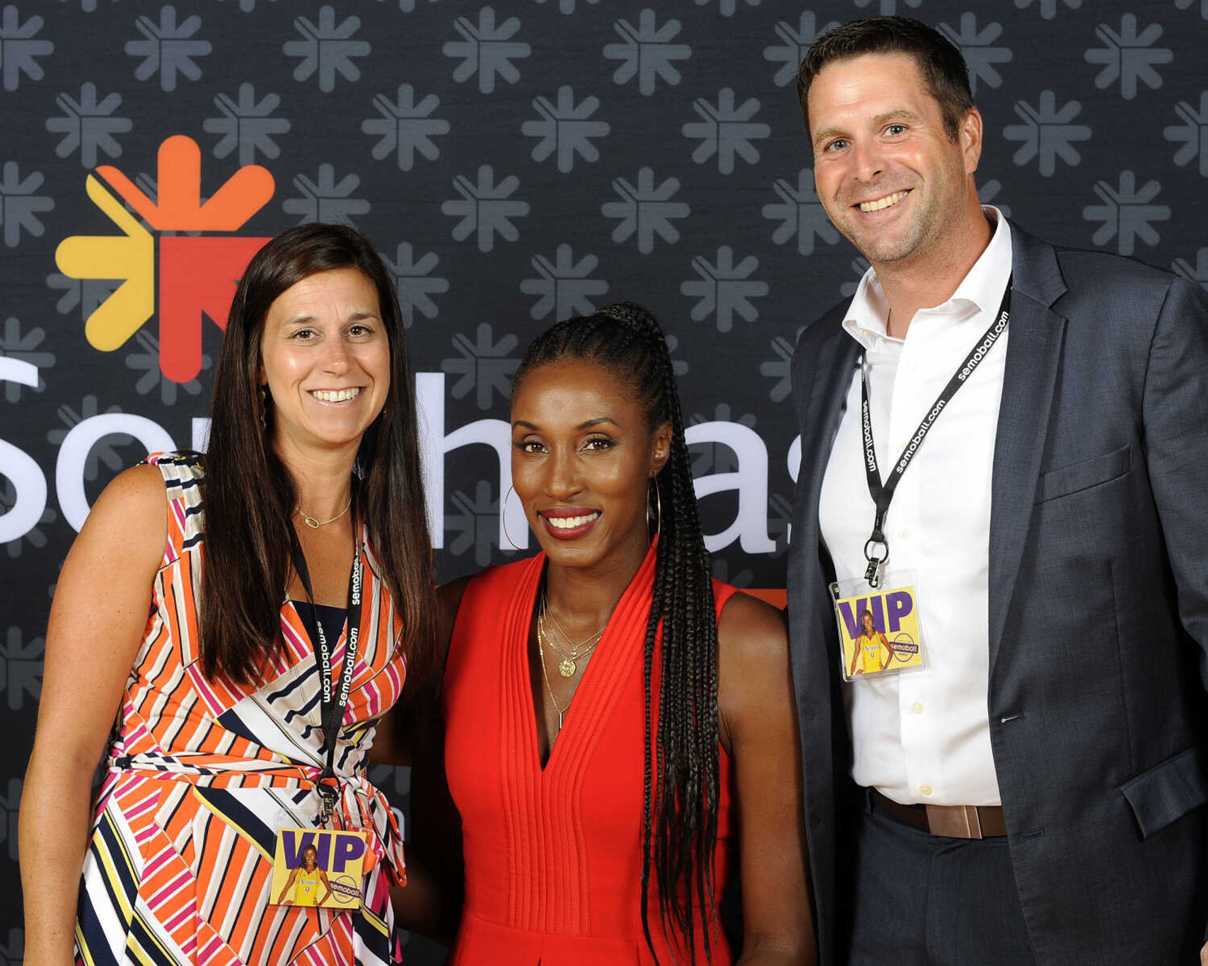 VIP reception with Lisa Leslie before the Semoball Awards show Saturday, July 14, 2018 at the River Campus.