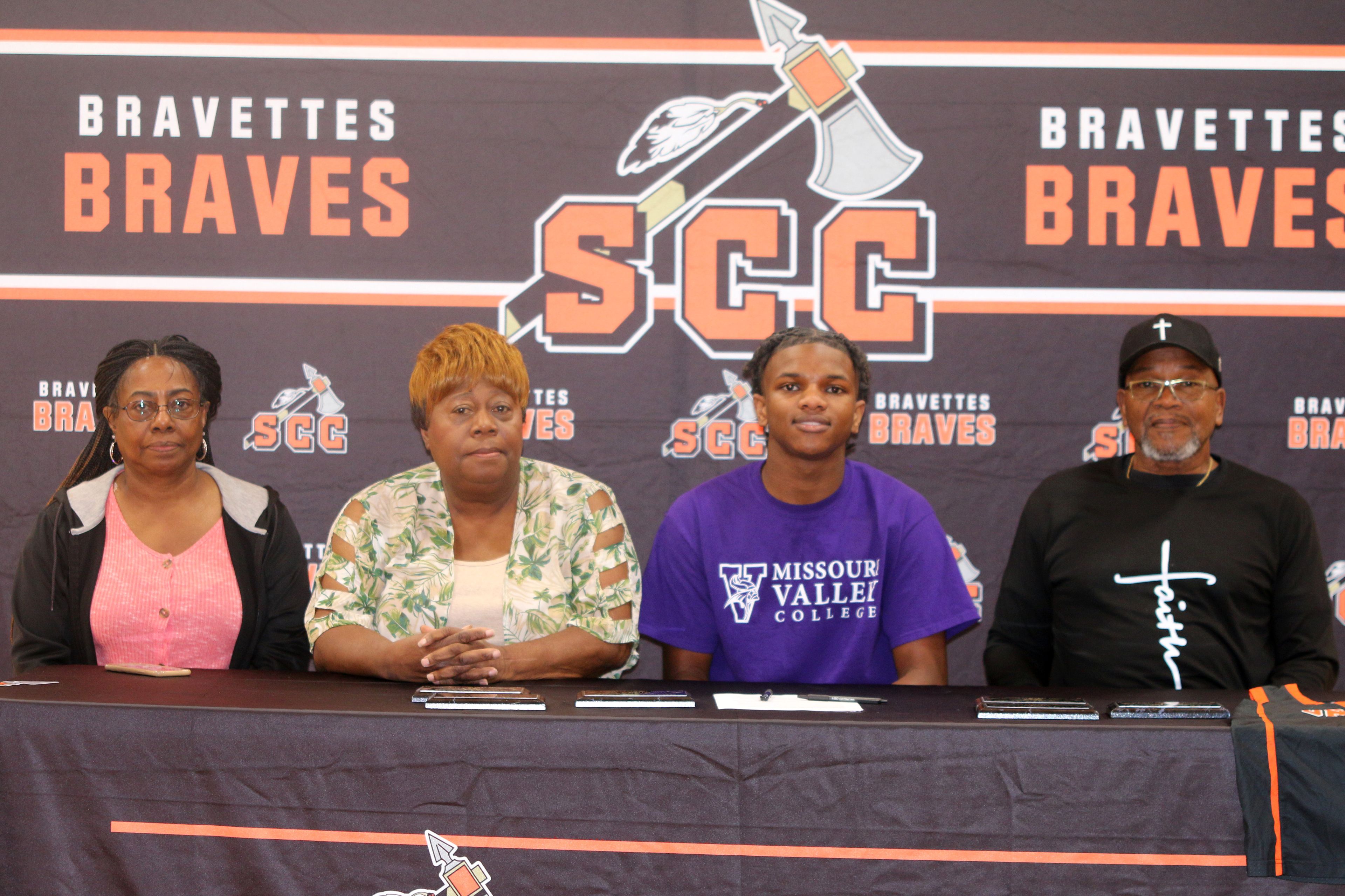 Scott County Central’s Namarius Banks-Warren signs to continue his academic and athletic journey at Missouri Valley College.