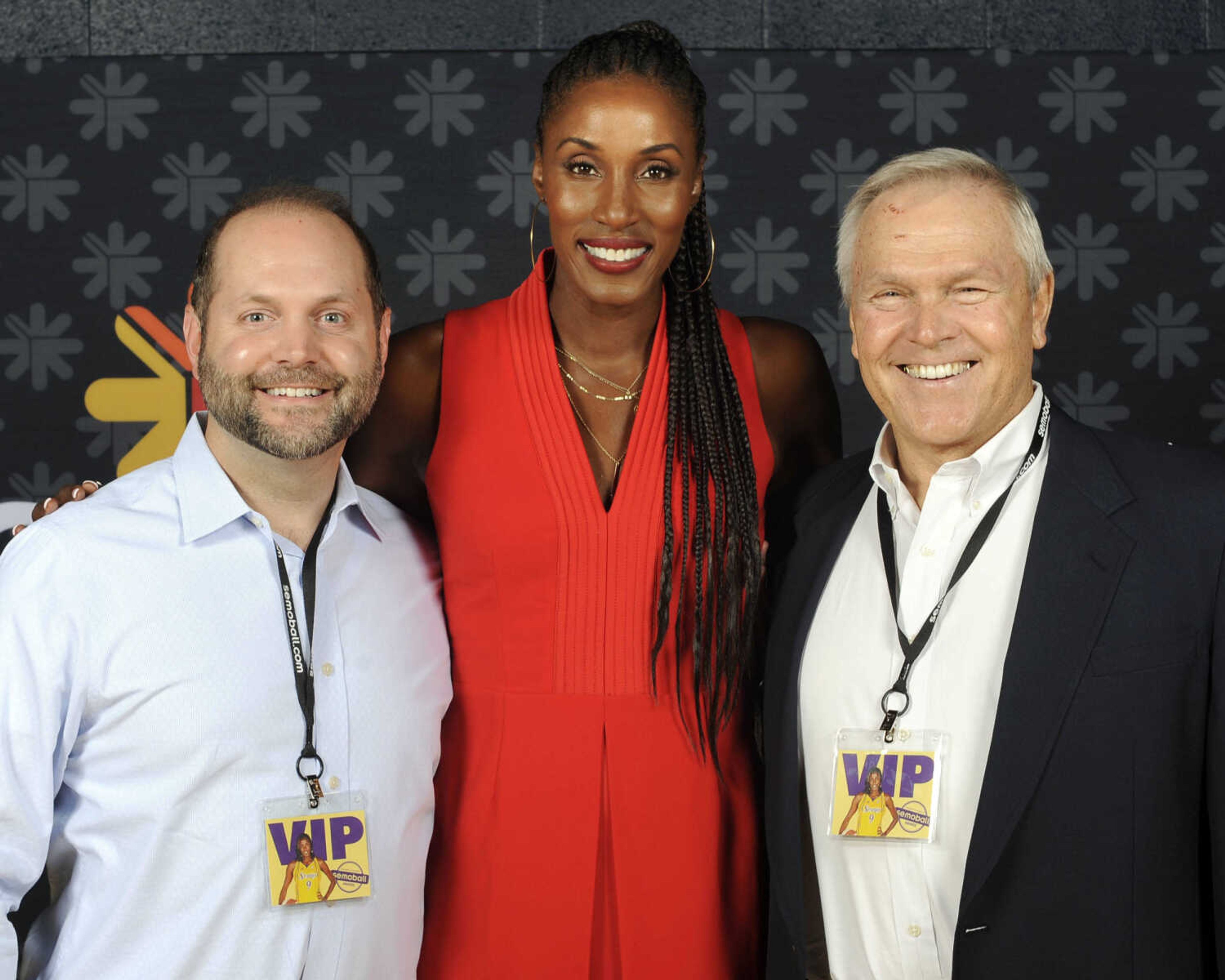 VIP reception with Lisa Leslie before the Semoball Awards show Saturday, July 14, 2018 at the River Campus.