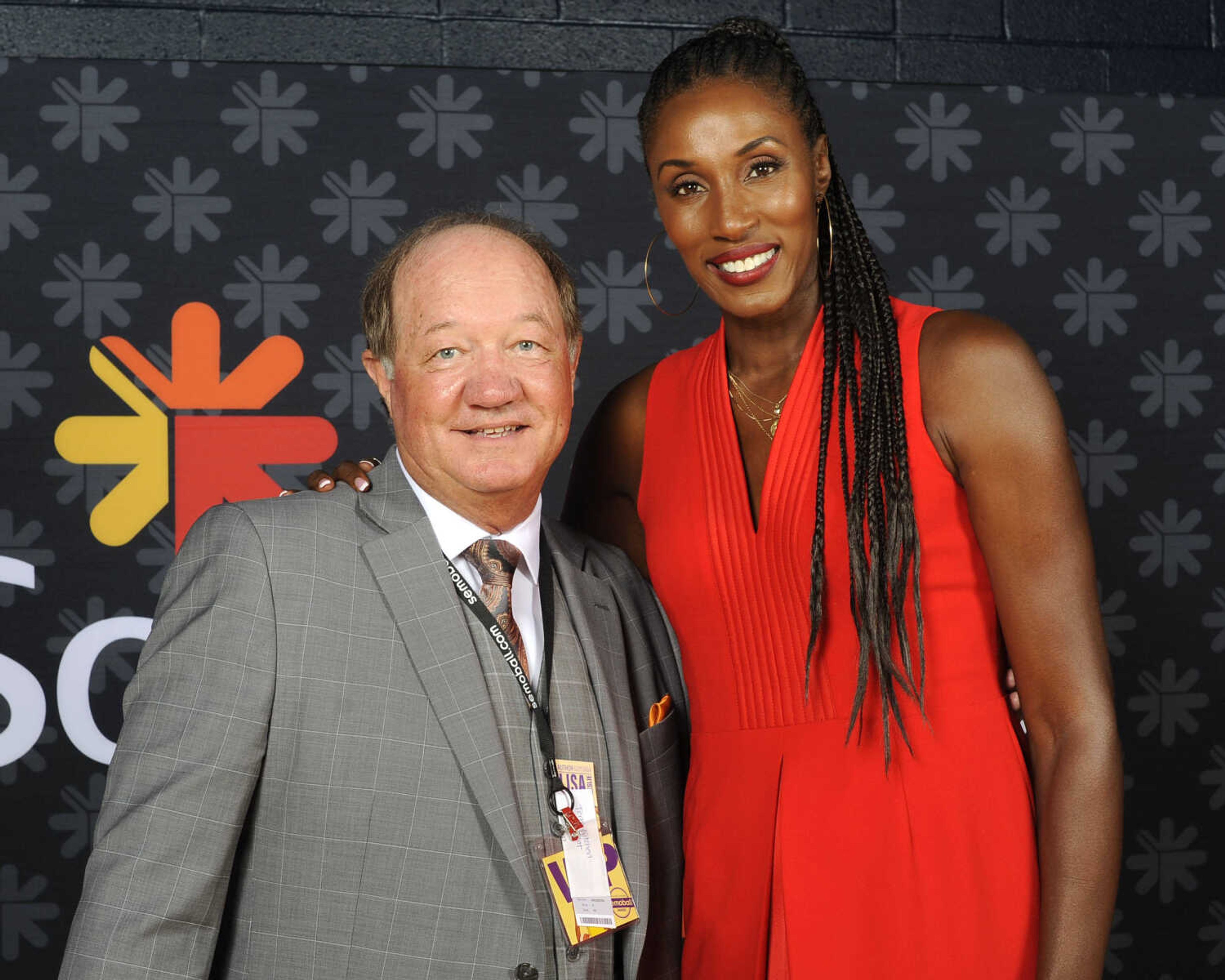 VIP reception with Lisa Leslie before the Semoball Awards show Saturday, July 14, 2018 at the River Campus.