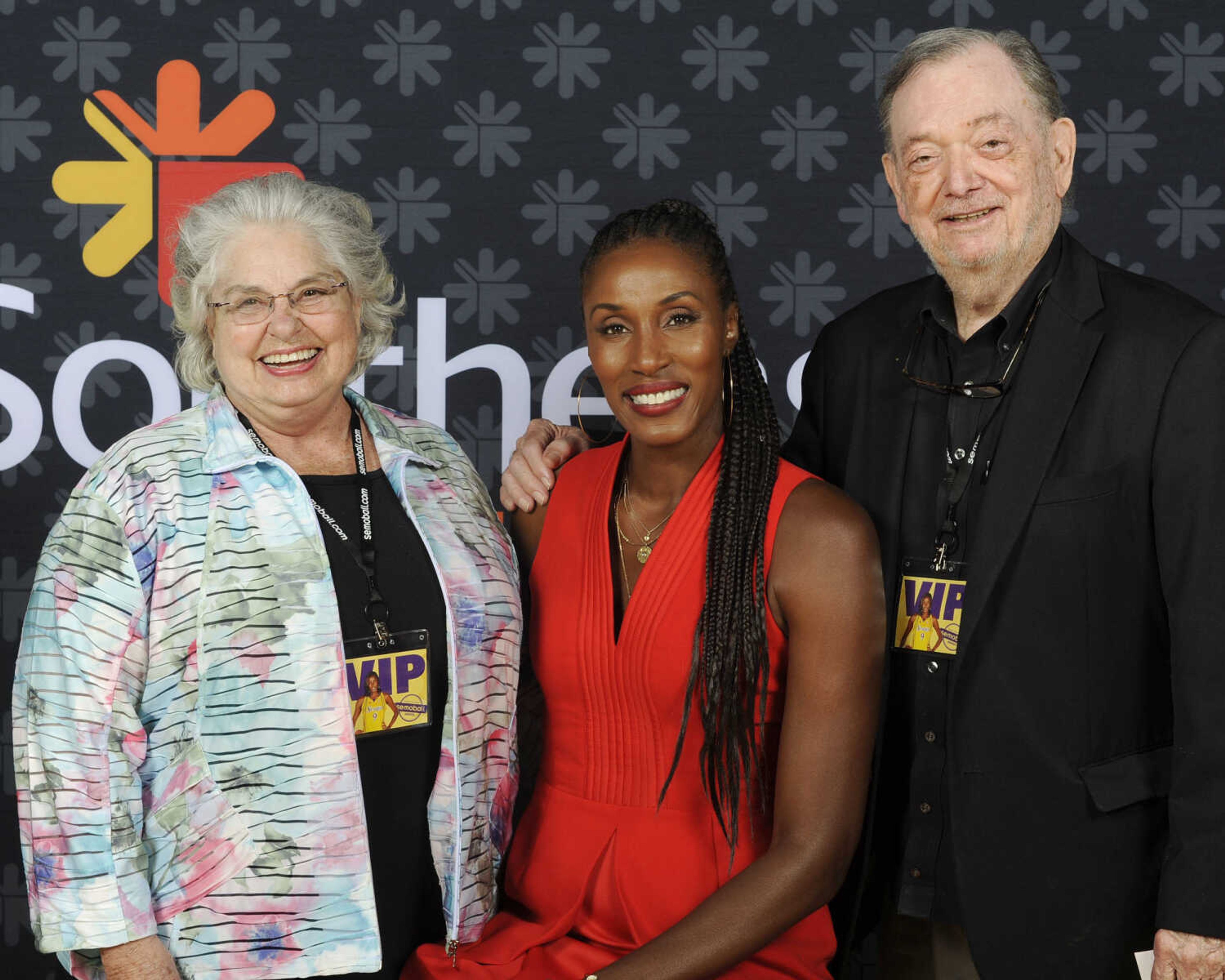 VIP reception with Lisa Leslie before the Semoball Awards show Saturday, July 14, 2018 at the River Campus.