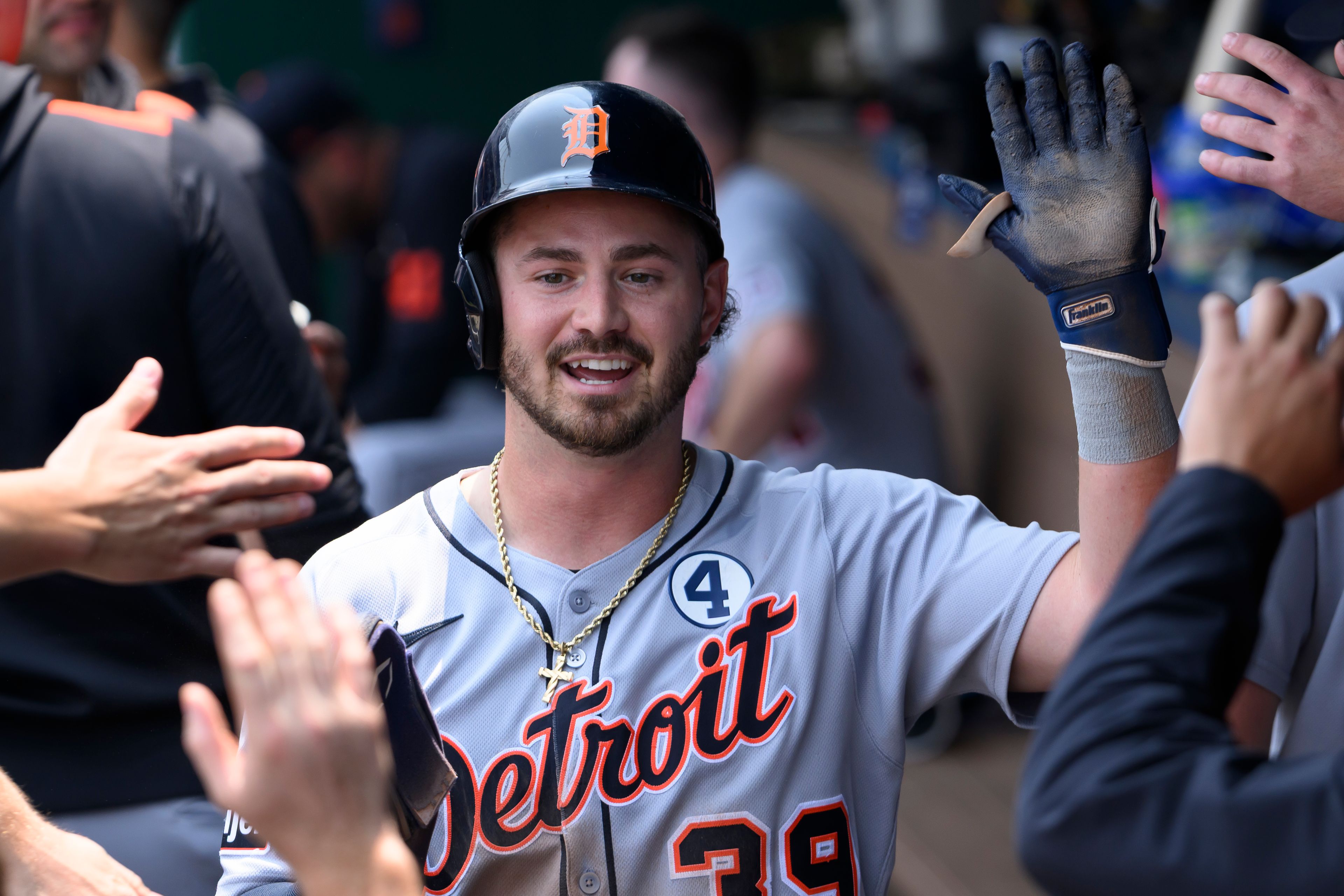 McKinstry scores on wild pitch and MLB-leading Tigers top Royals 1-0