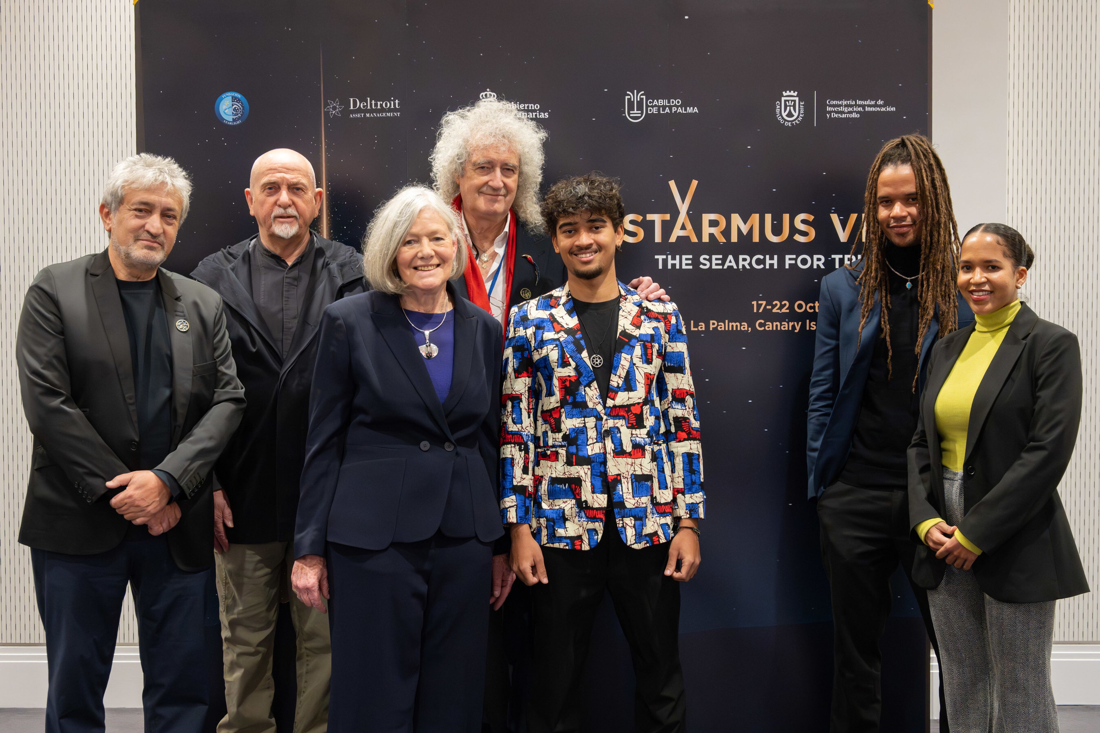 BRIAN MAY AND STARMUS MARK 10 YEARS OF THE STEPHEN HAWKING SCIENCE MED...