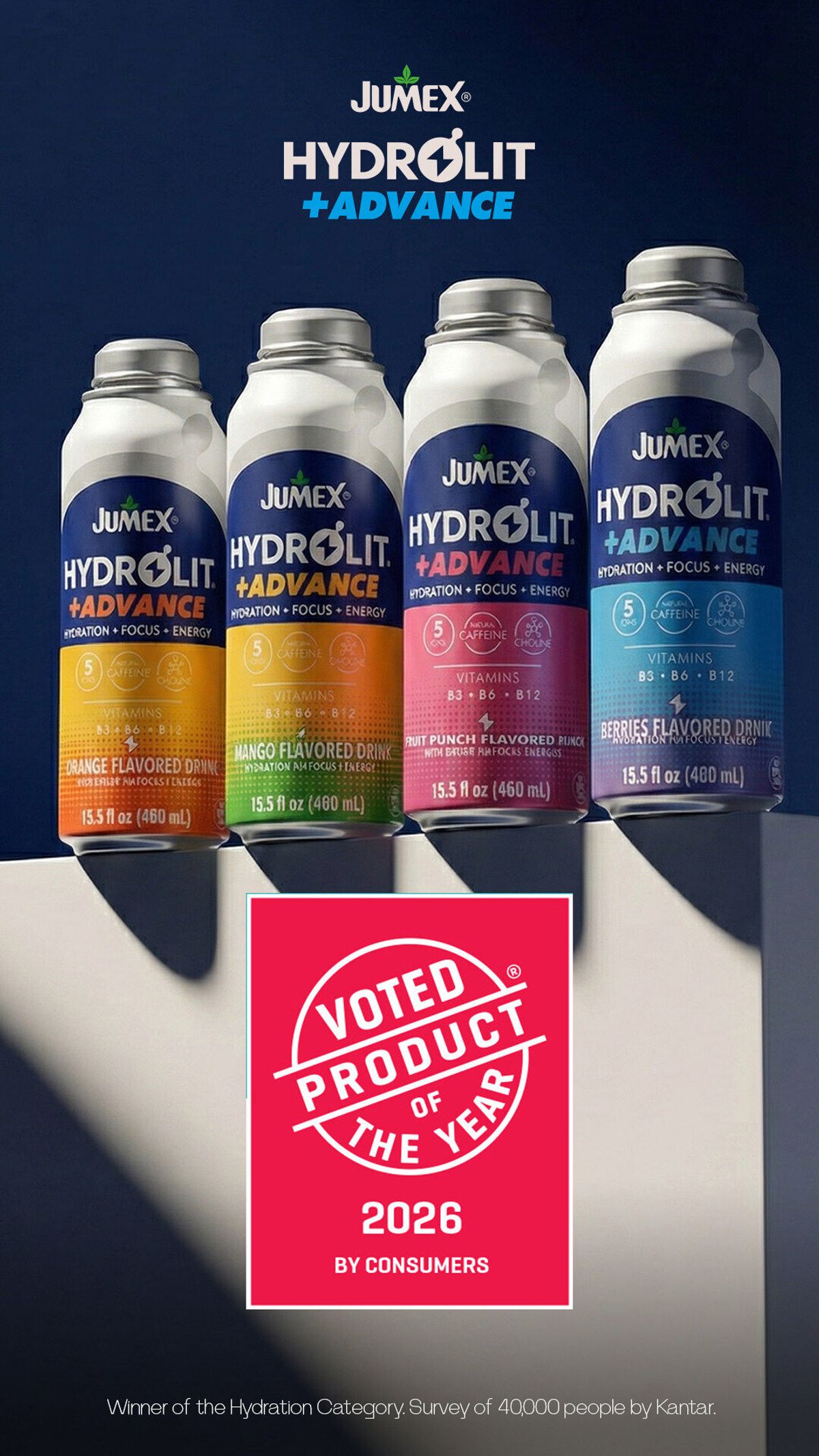 Jumex's Hydrolit +Advance Recognized as 2026 Product of the ...