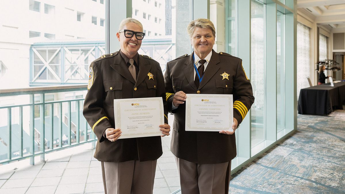 Local law enforcement leaders receive state recognition