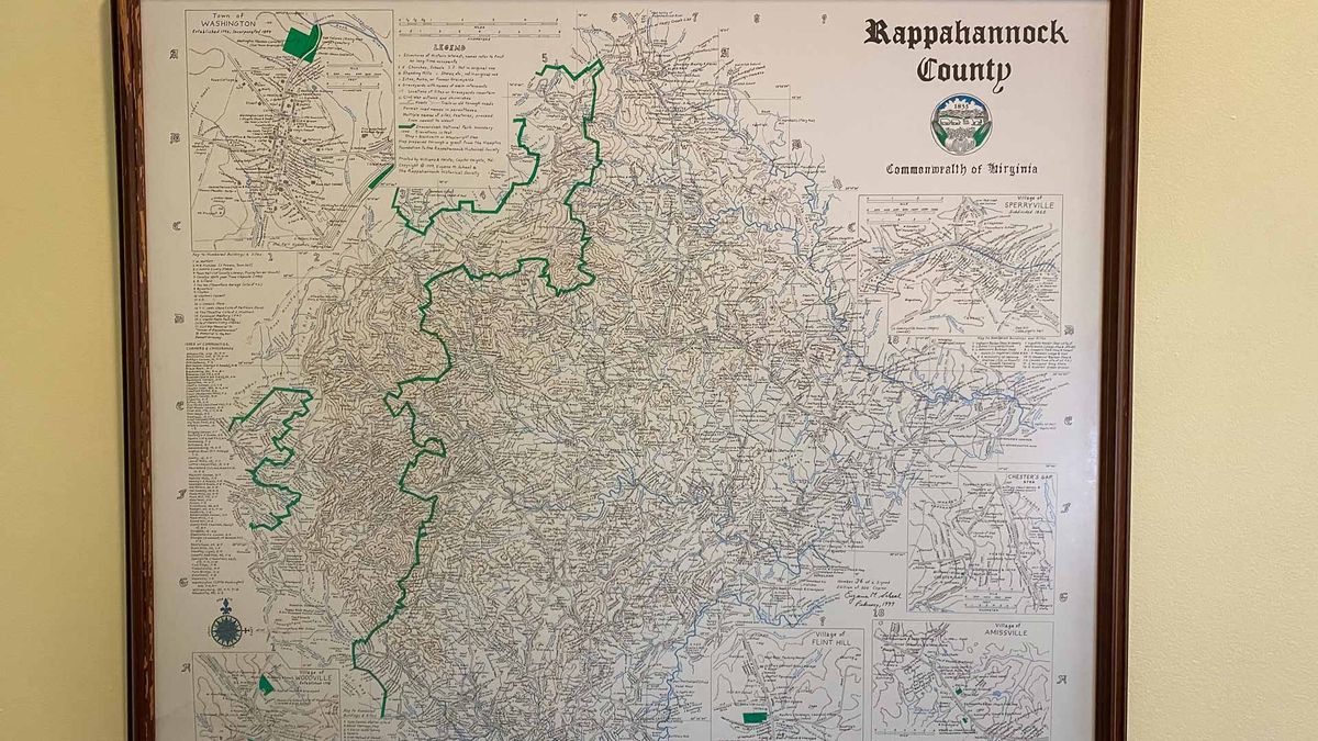 Geoglam Rapp Map Rappahannock property records surrounding creation of Shenan...