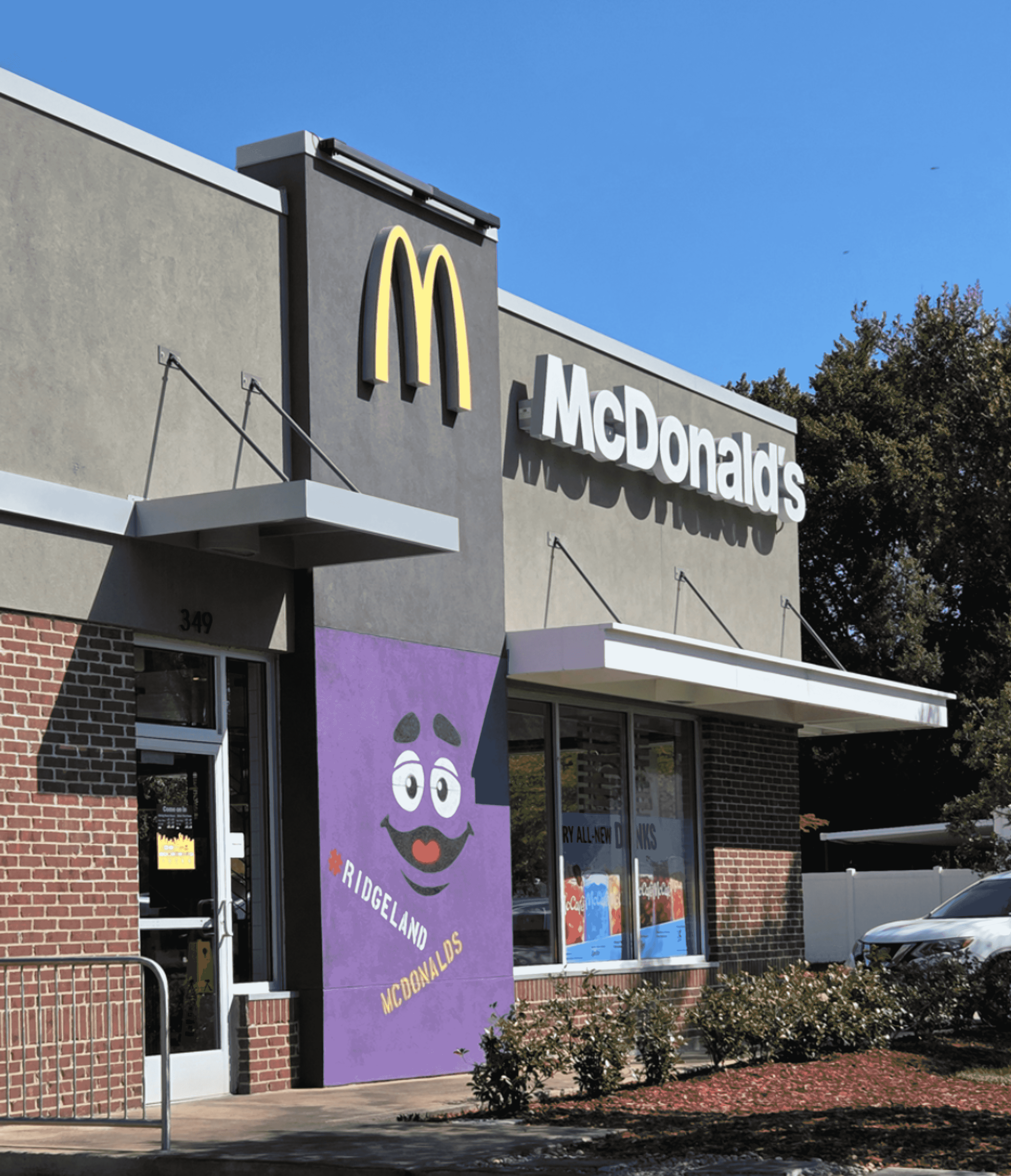 Ridgeland McDonald's Grimace mural ruled in violation of cit
