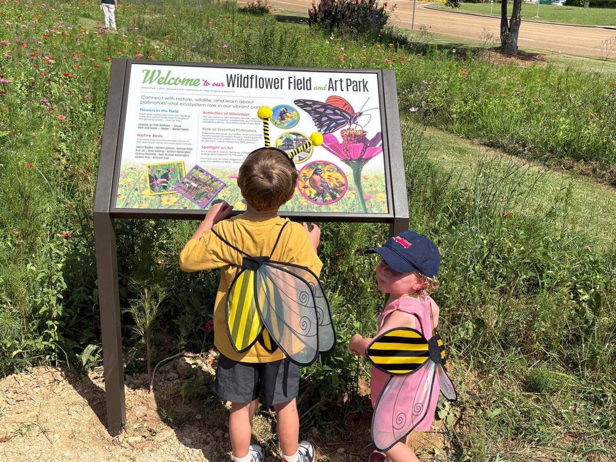 City unveils educational sign and webpages at Ridgeland Wild...