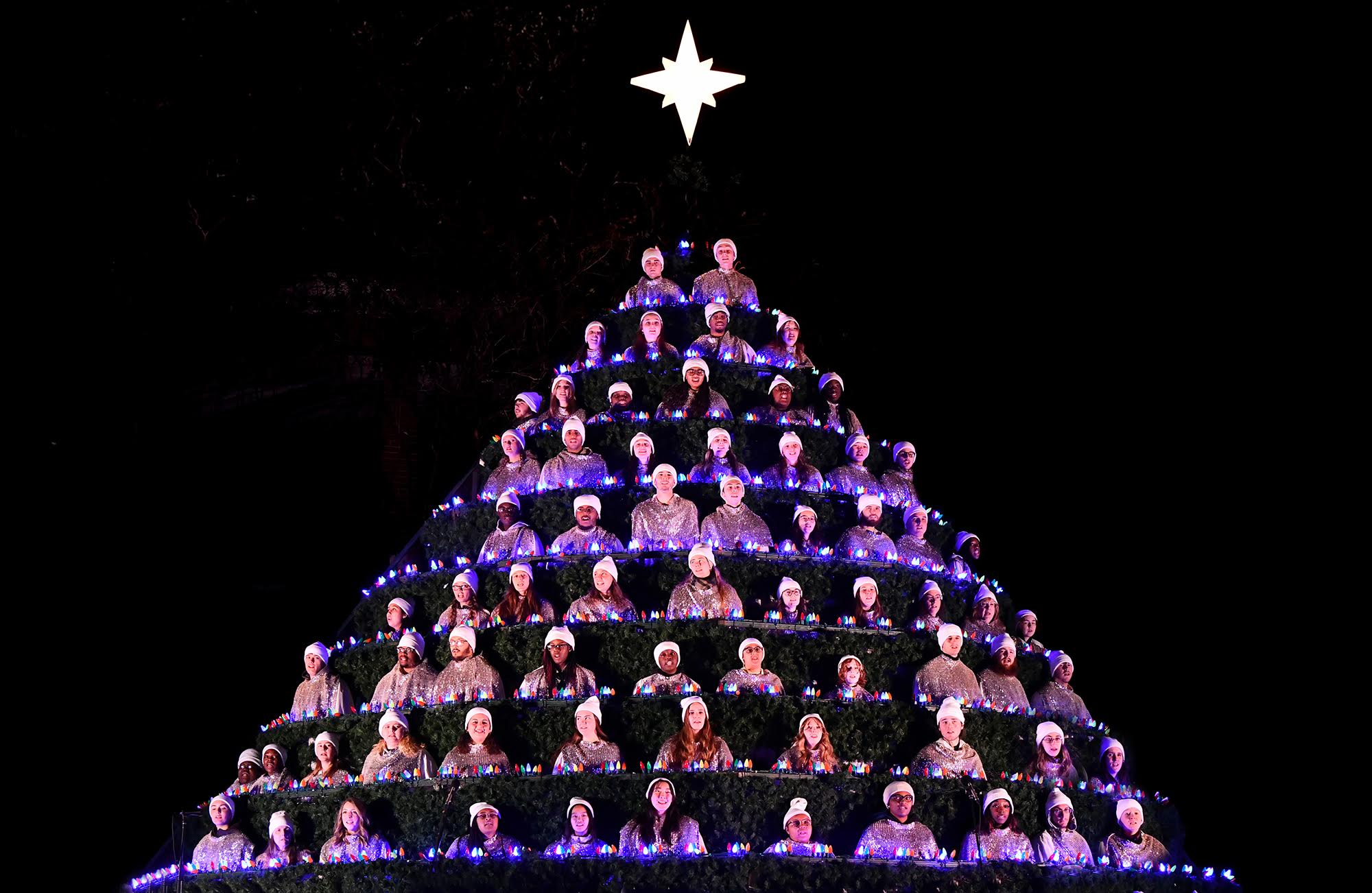 Belhaven University's Singing Christmas Tree returns for its