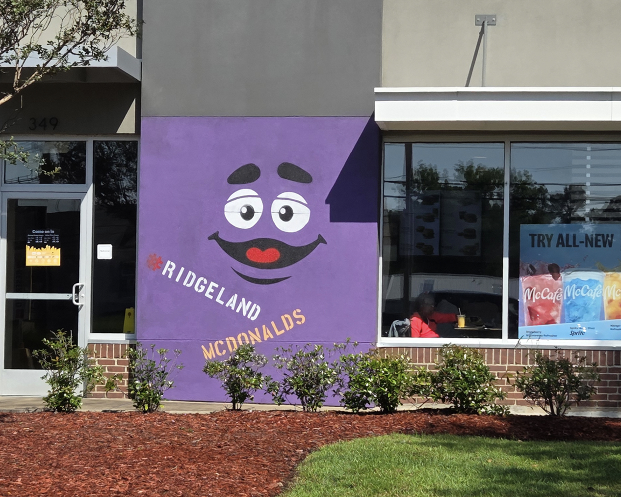 Ridgeland McDonald's Grimace mural ruled in violation of cit