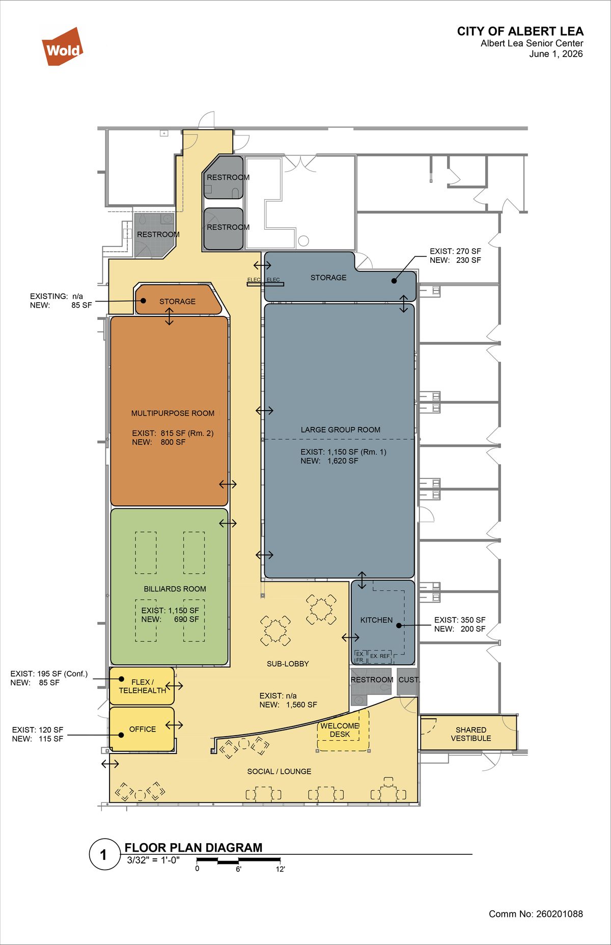Remodel costs top $500,000 for proposed Albert Lea Senior Center at former HealthReach site