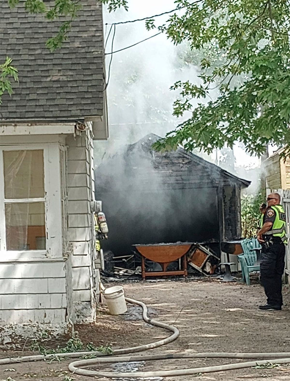 No injuries reported in Albert Lea garage fire