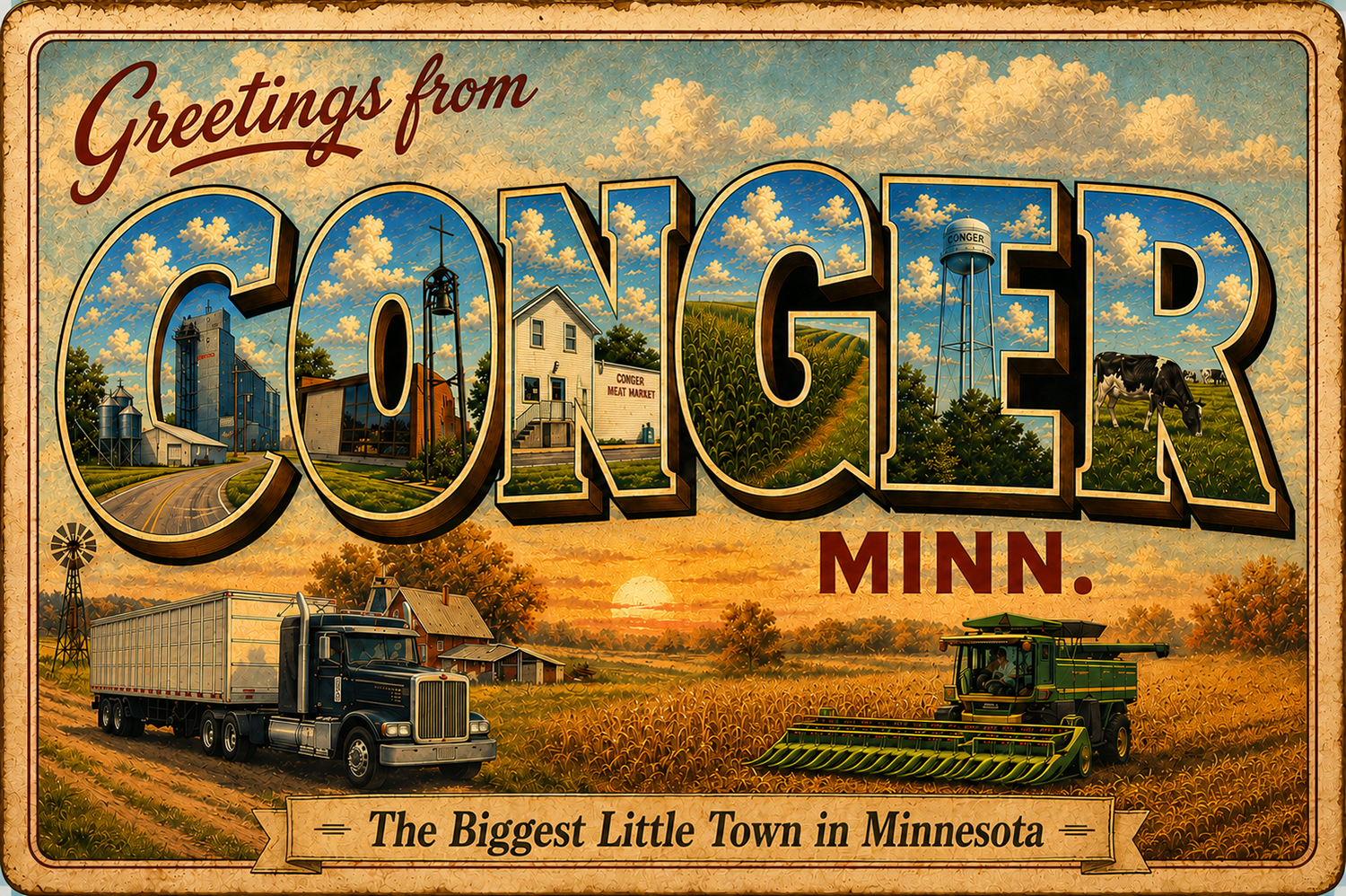 Conger group begins new beautification project