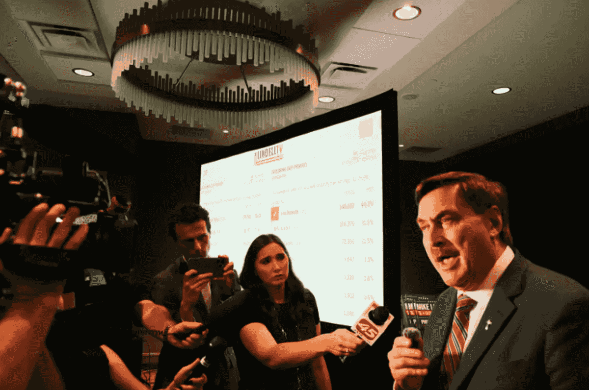 Lindell’s governor ticket challenges now-certified GOP prima...