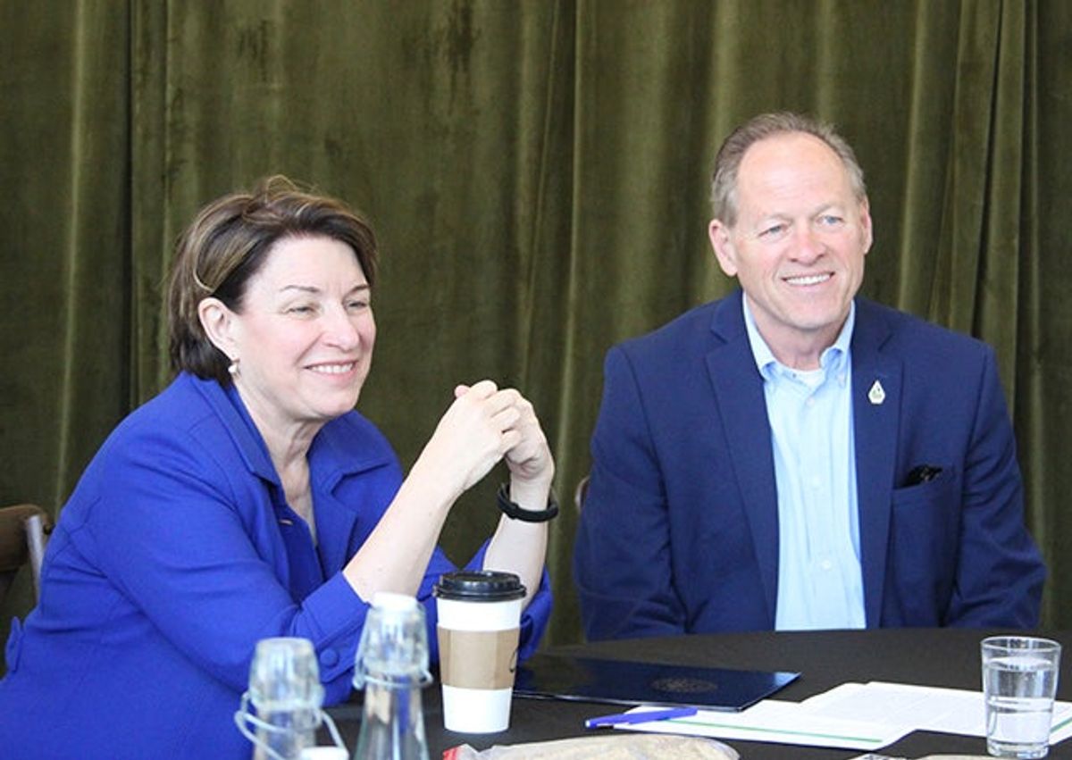 U.S. Sen. Amy Klobuchar takes first step toward run for Minnesota governor